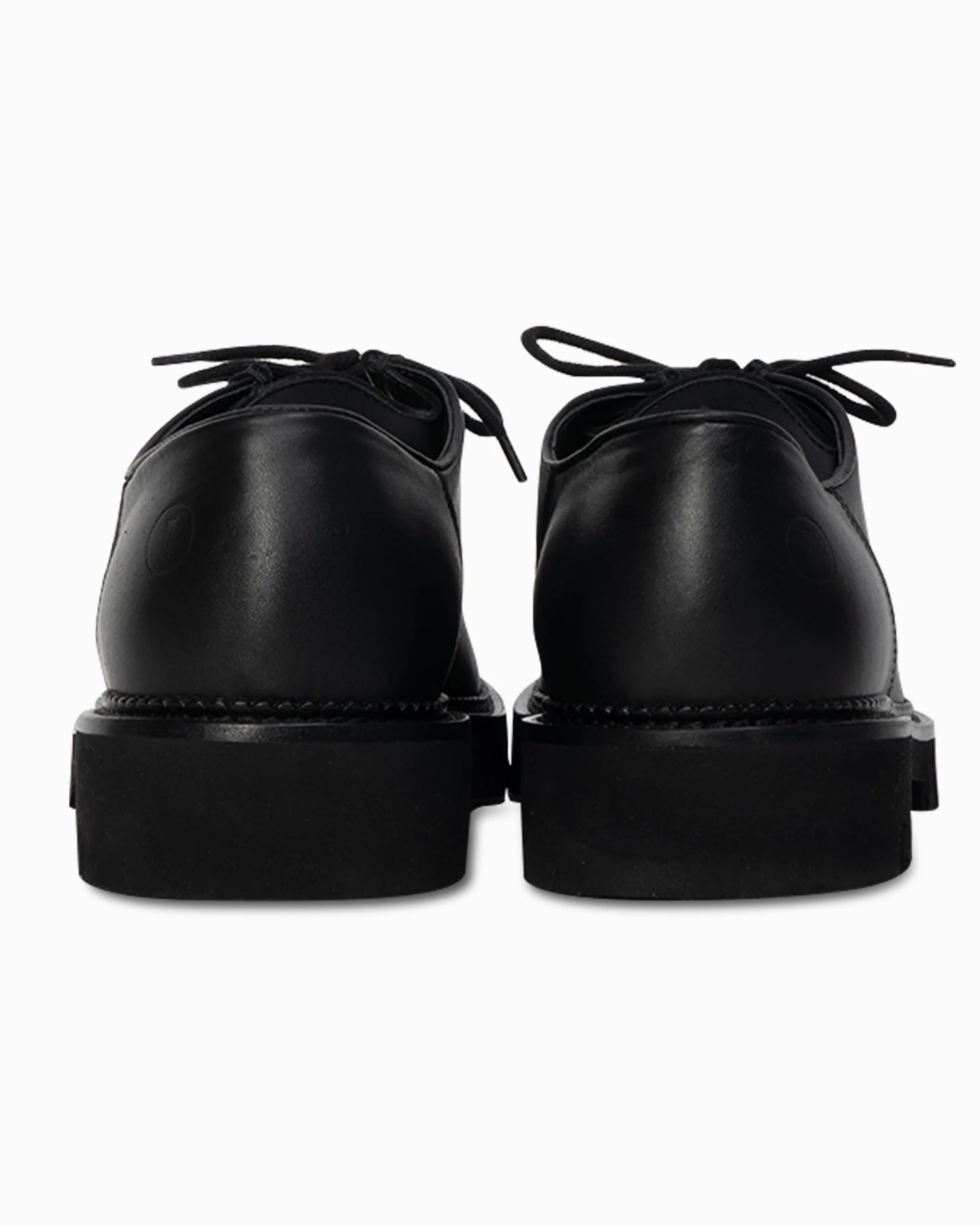 Women's Moc-Toe Derby - Nero - Image 6