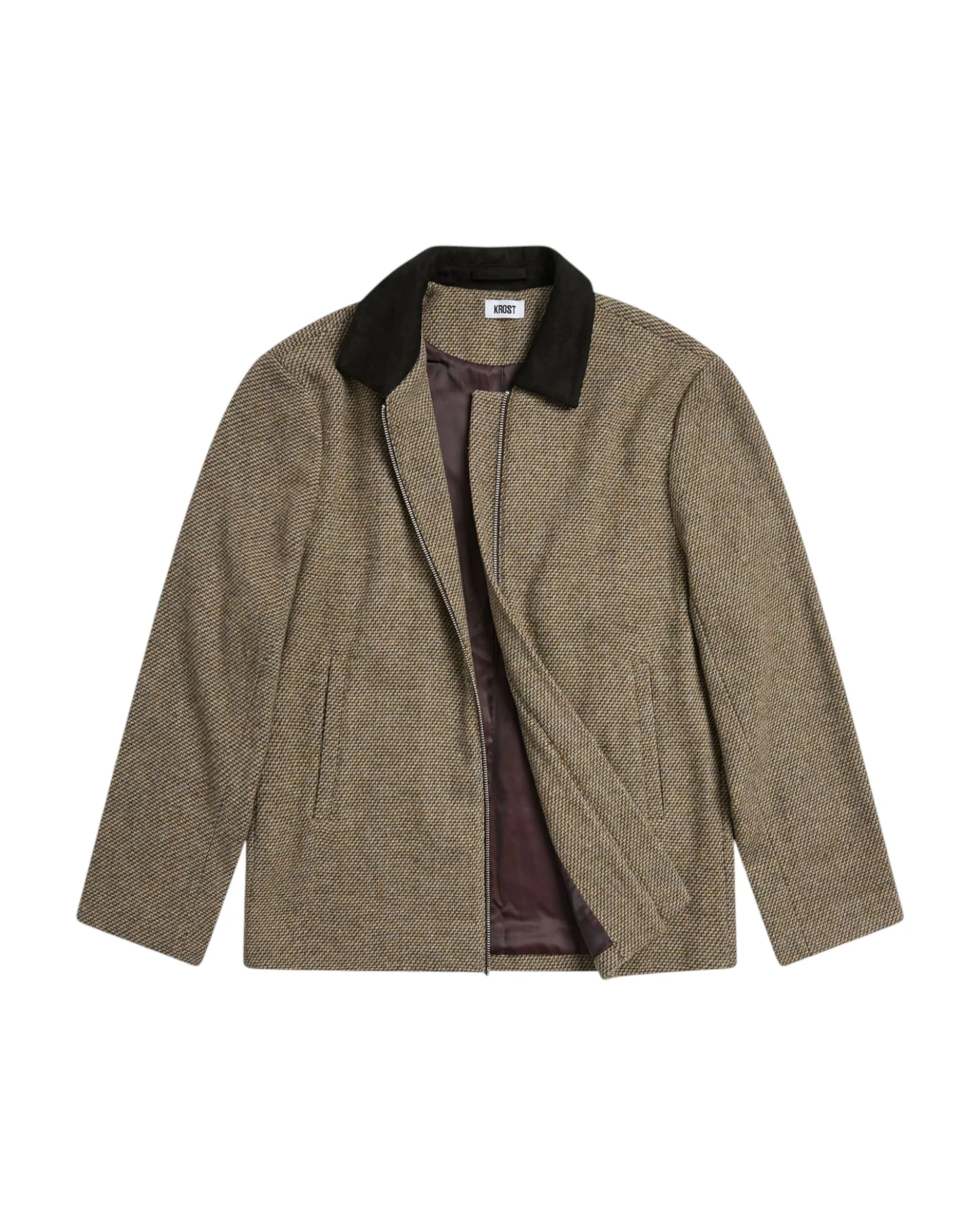 Wool Combo Coat