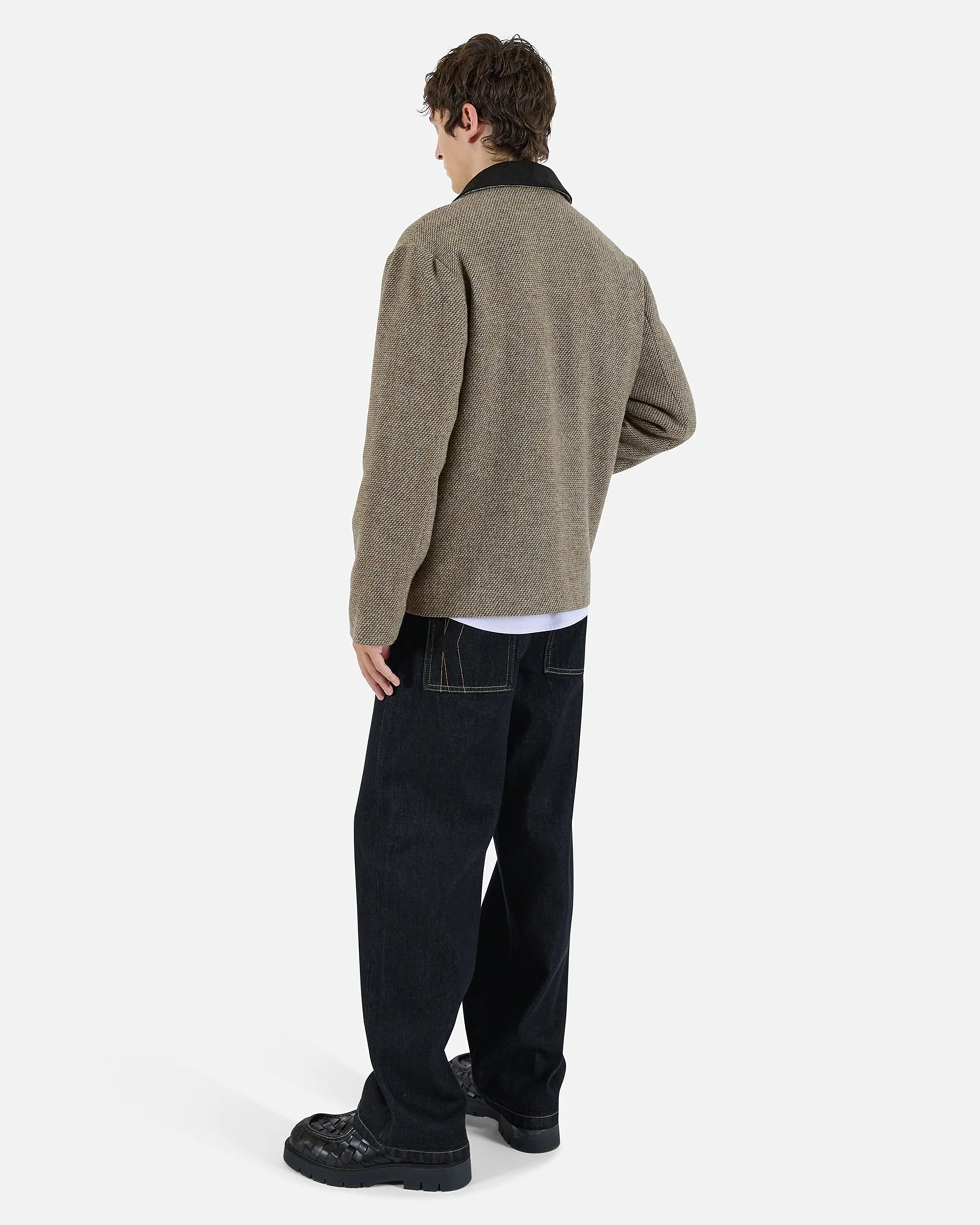 Wool Combo Coat - Image 4