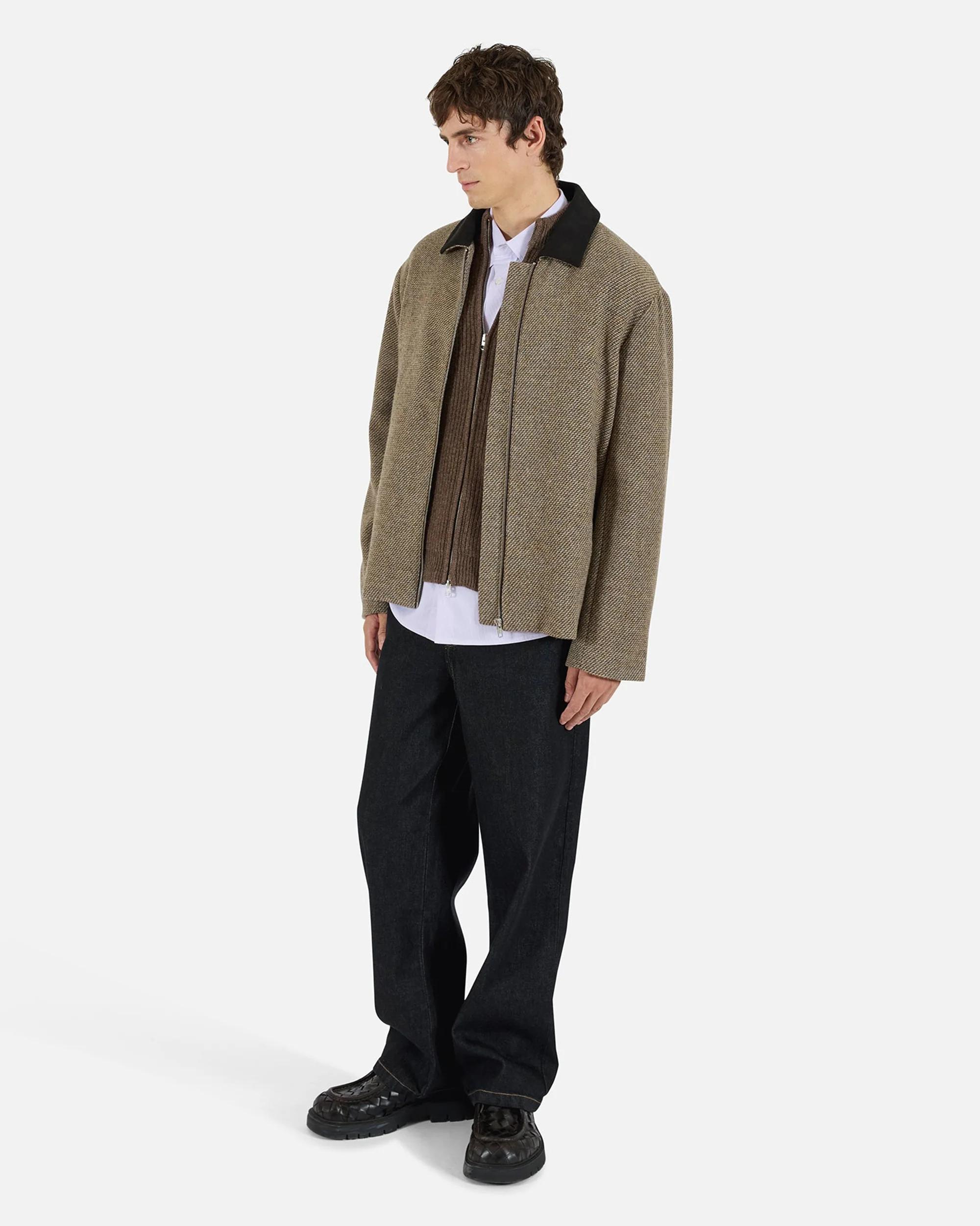 Wool Combo Coat - Image 5