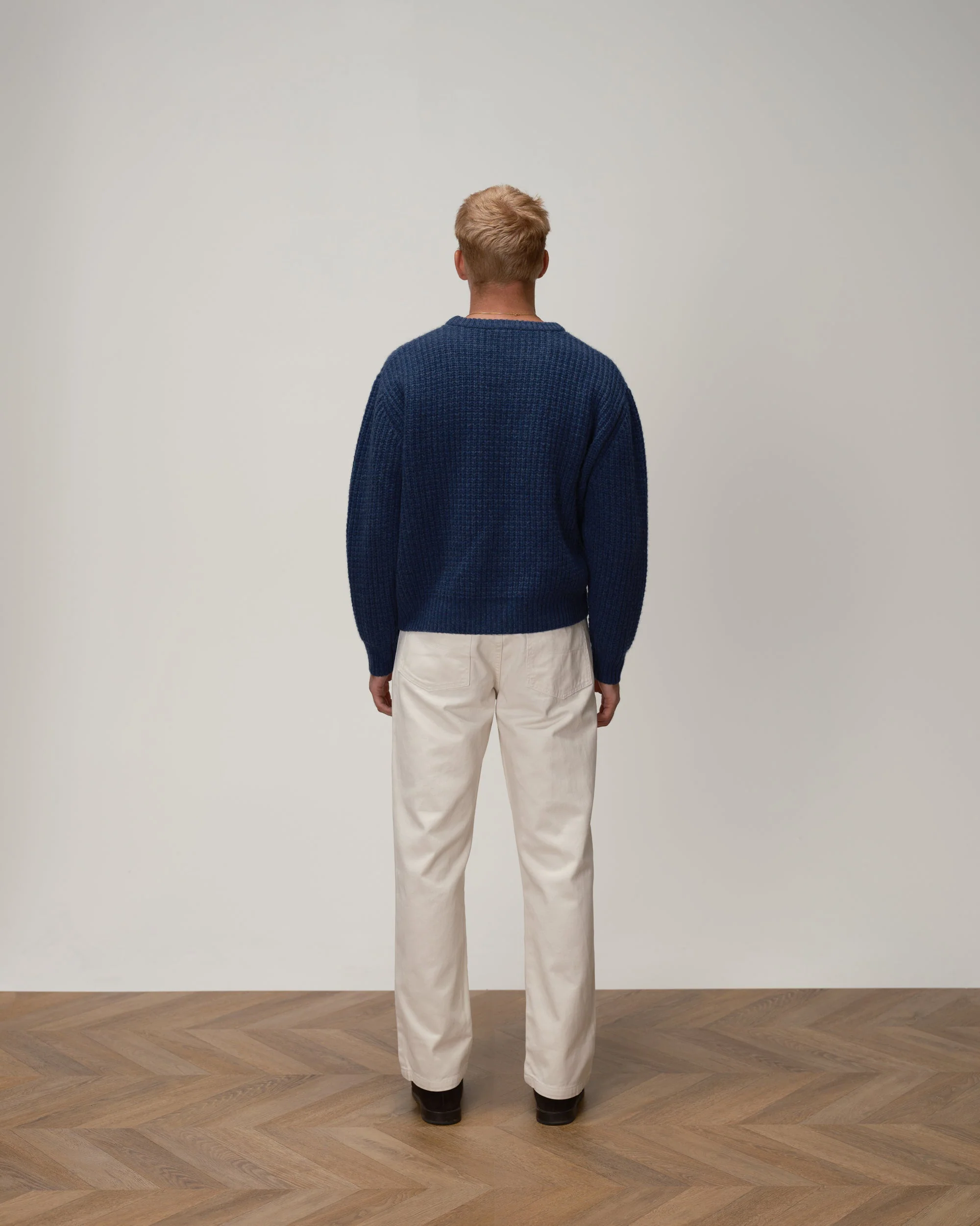 Wool Fisherman Knit Sweater - Image 15