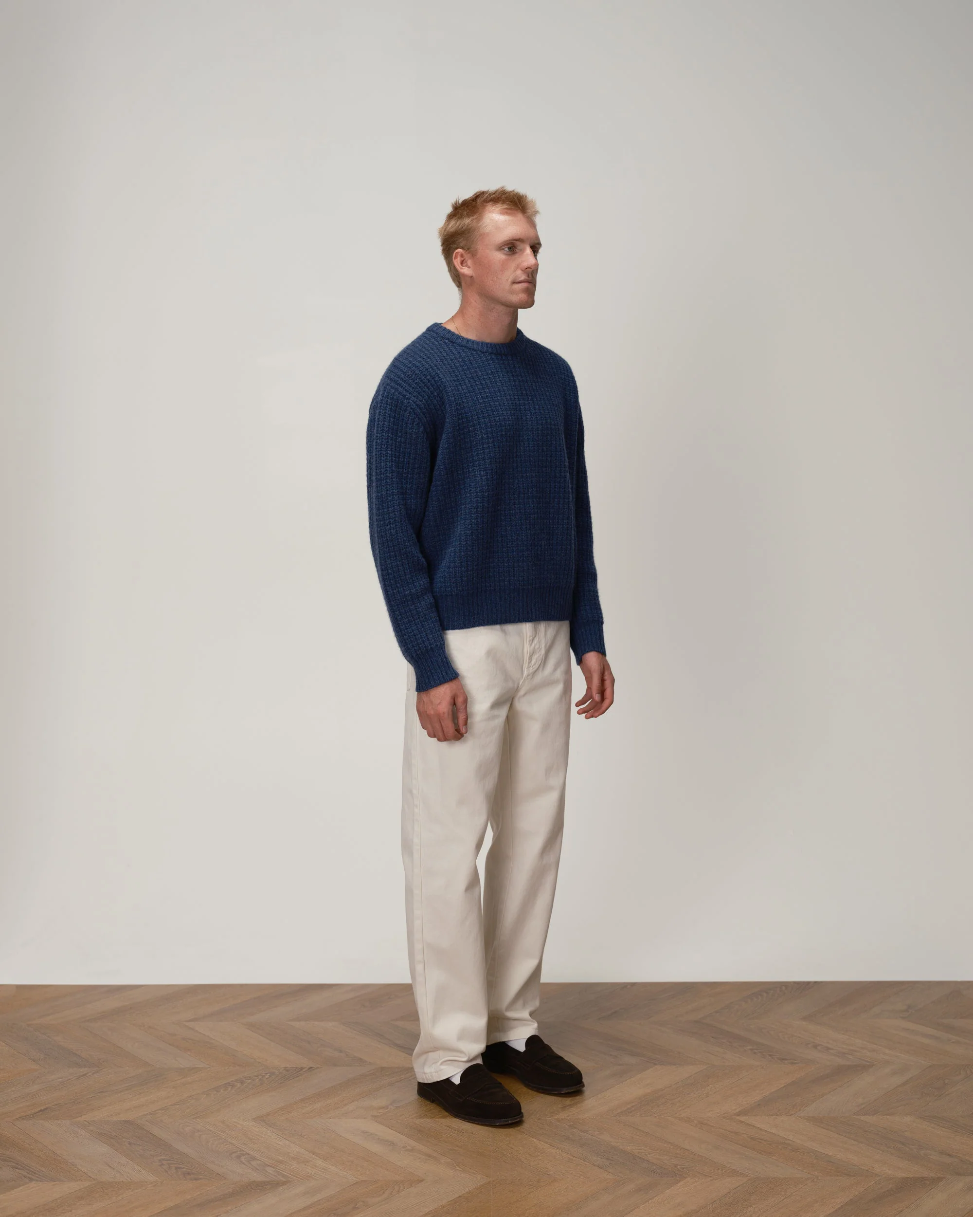 Wool Fisherman Knit Sweater - Image 16