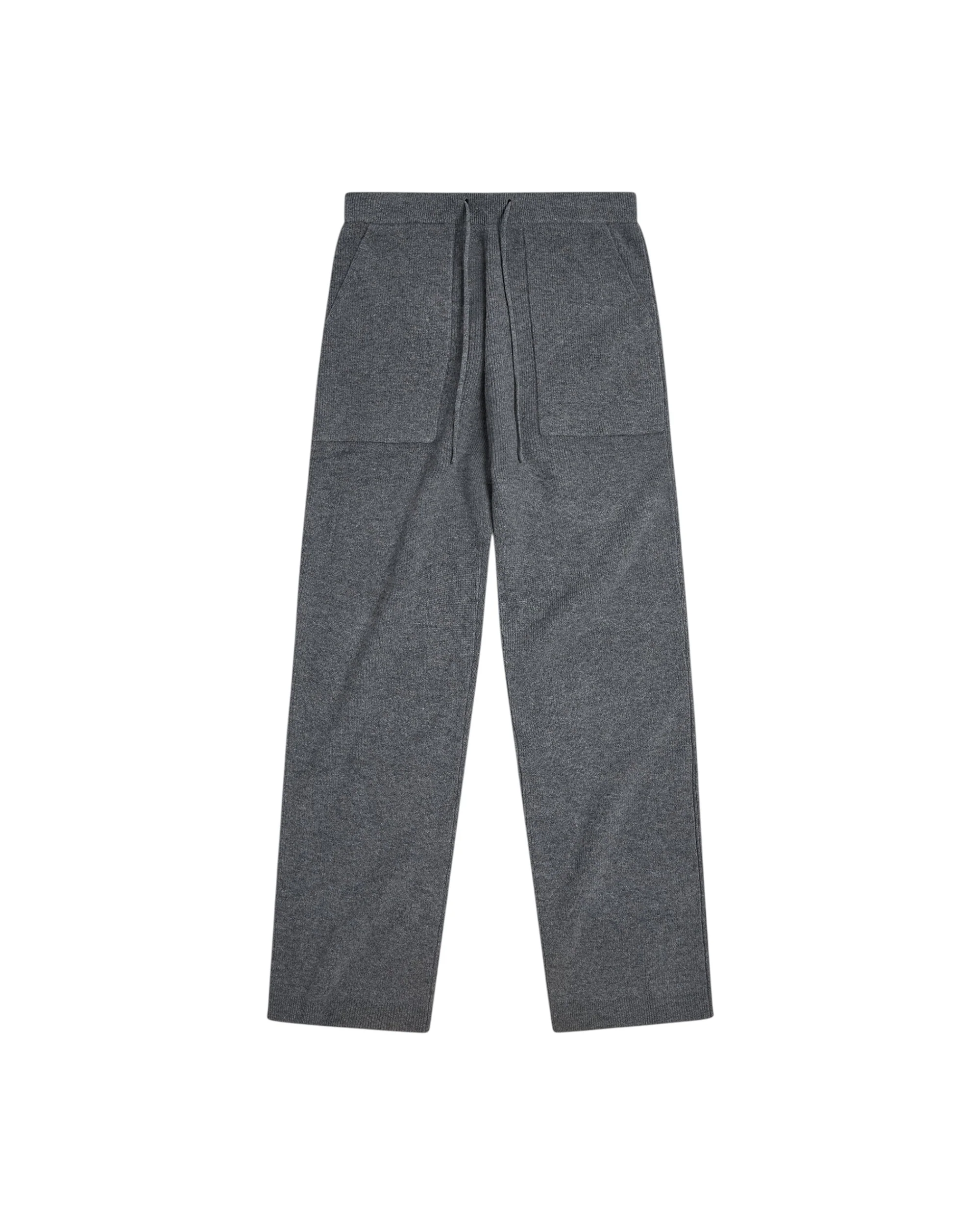 Wool Knit Pants (Gunmetal)