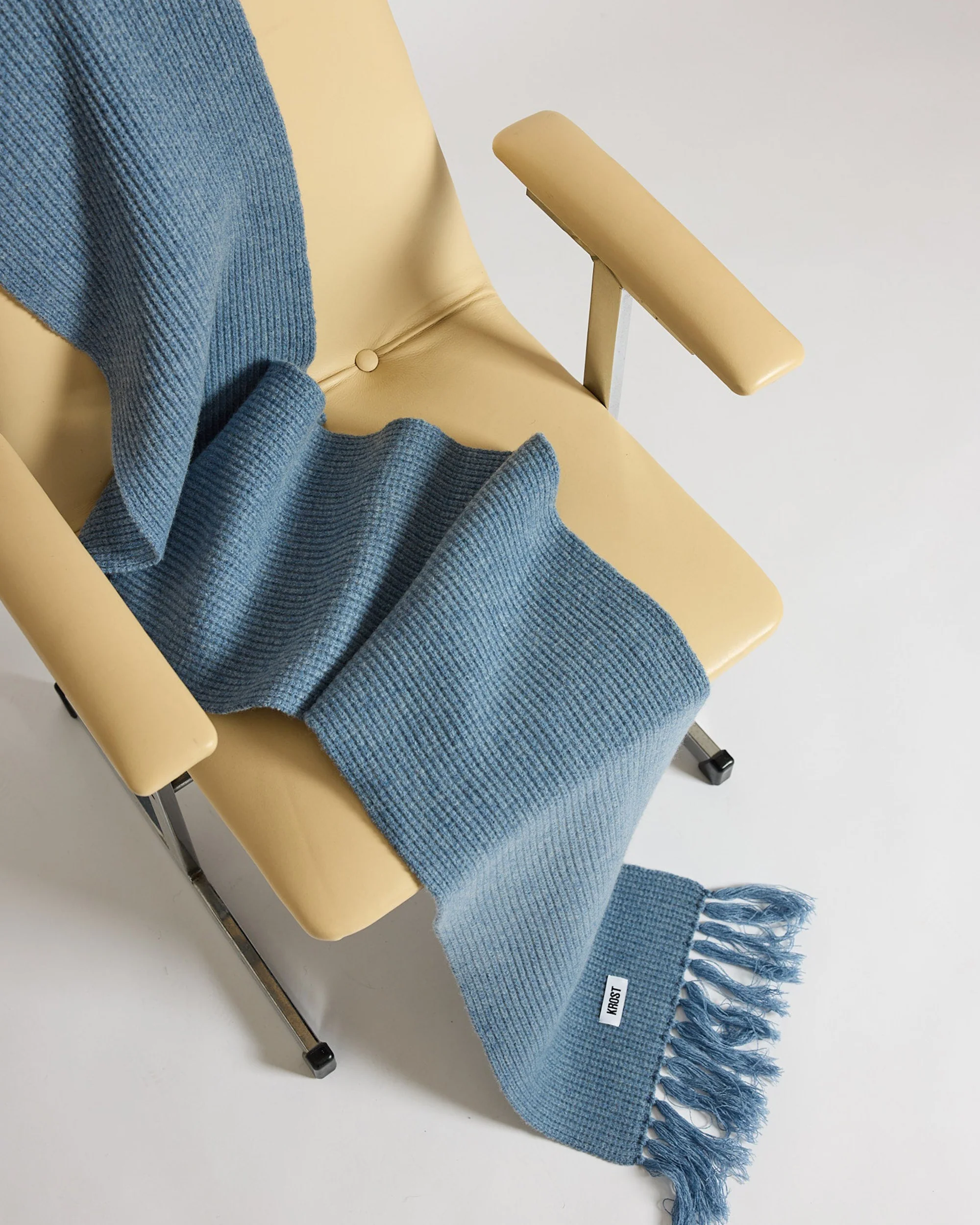 Wool Scarf (Cashmere Blue) - Image 4