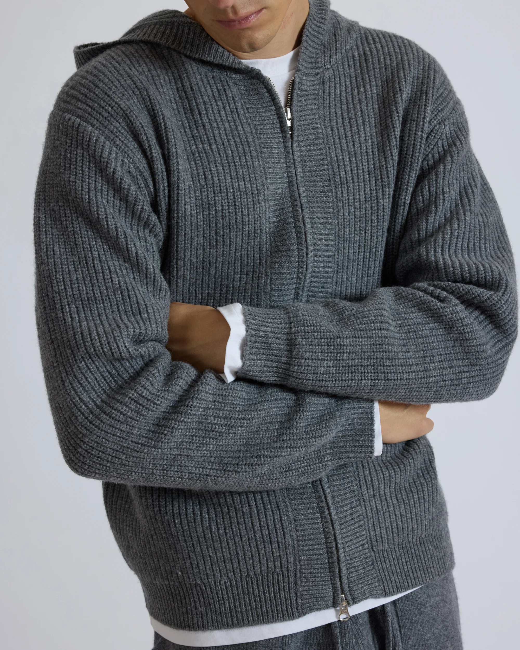 Wool Zip Hoodie - Image 5