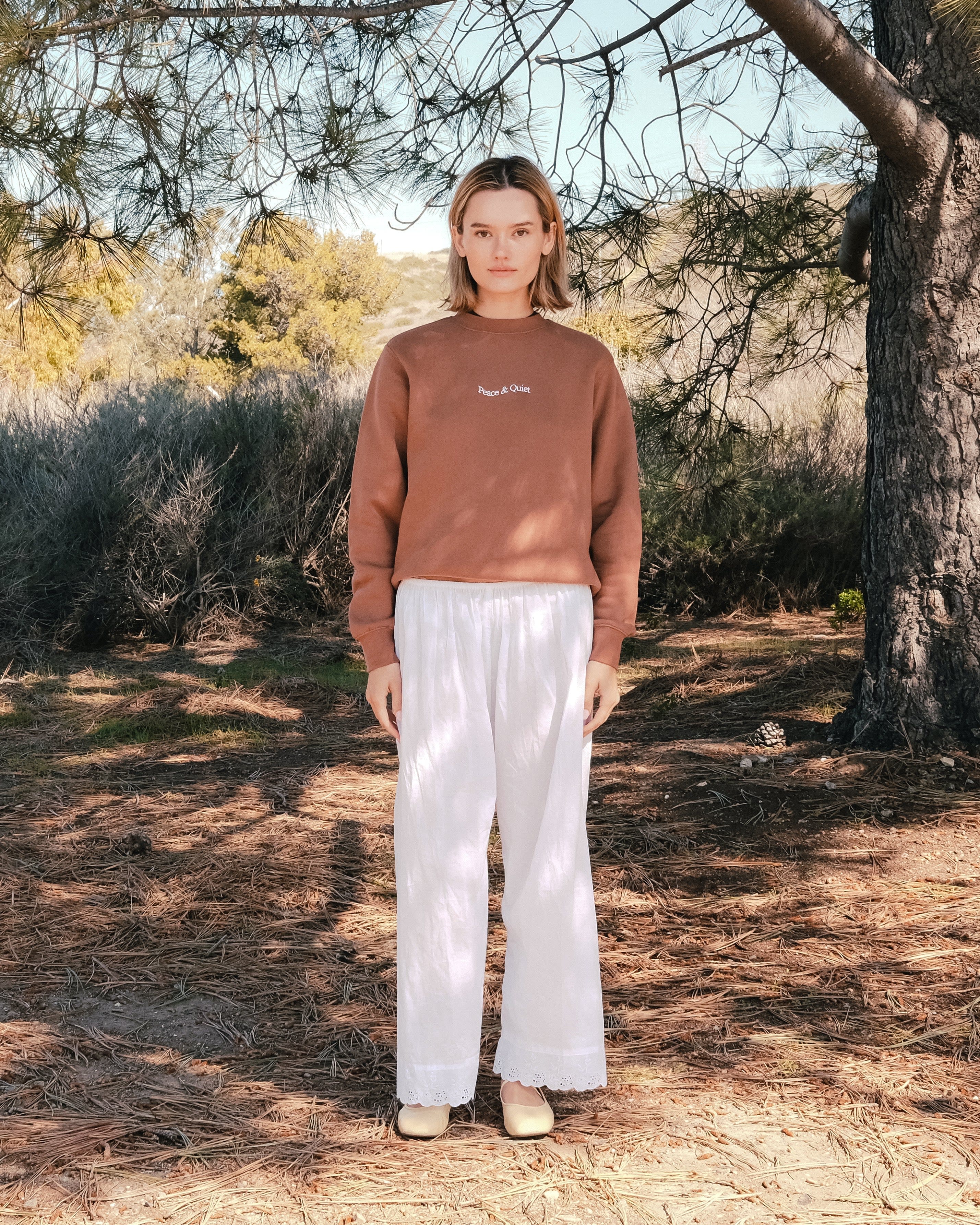 Wordmark Crewneck - Adobe - Image 2