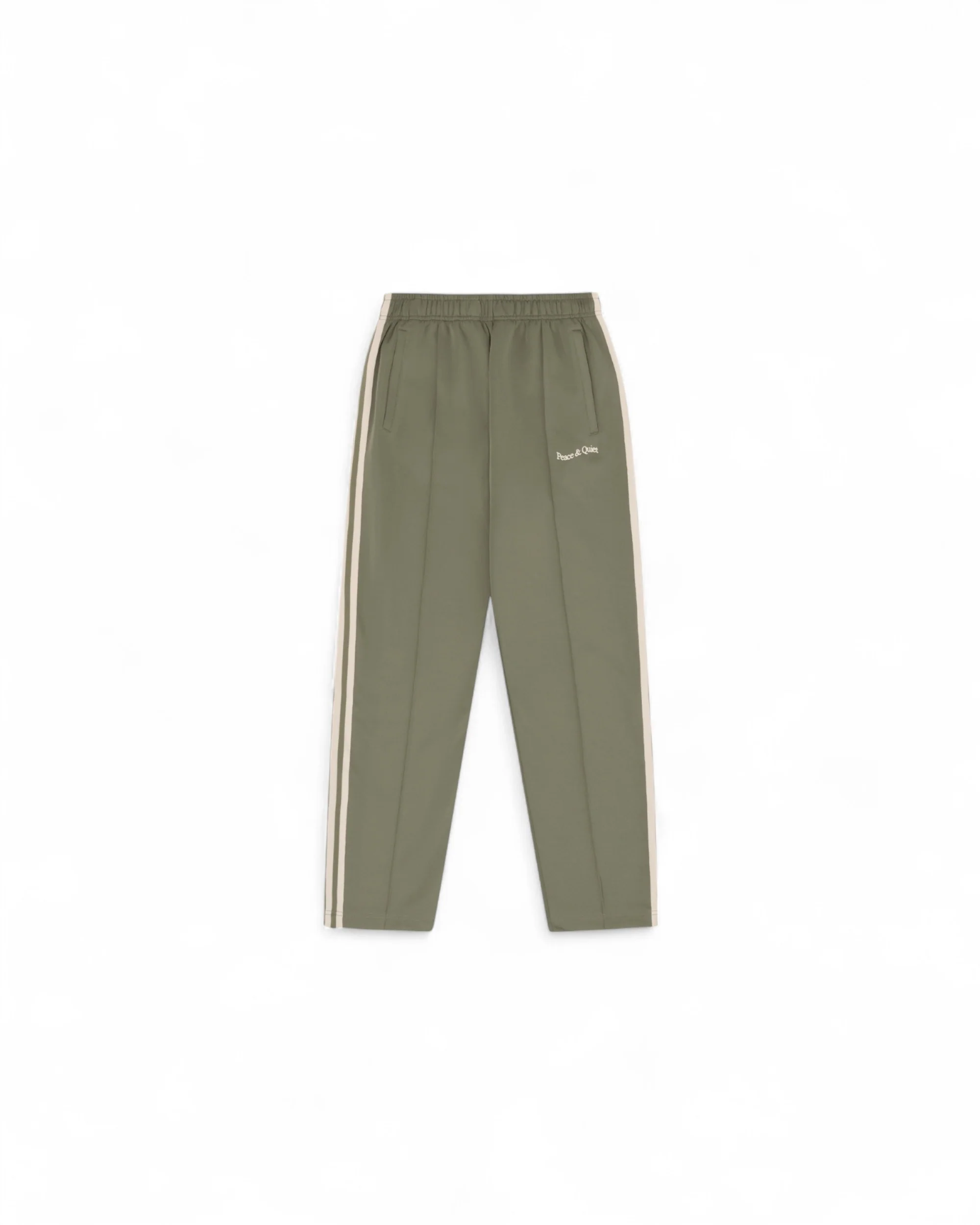 Wordmark Track Pants - Olive