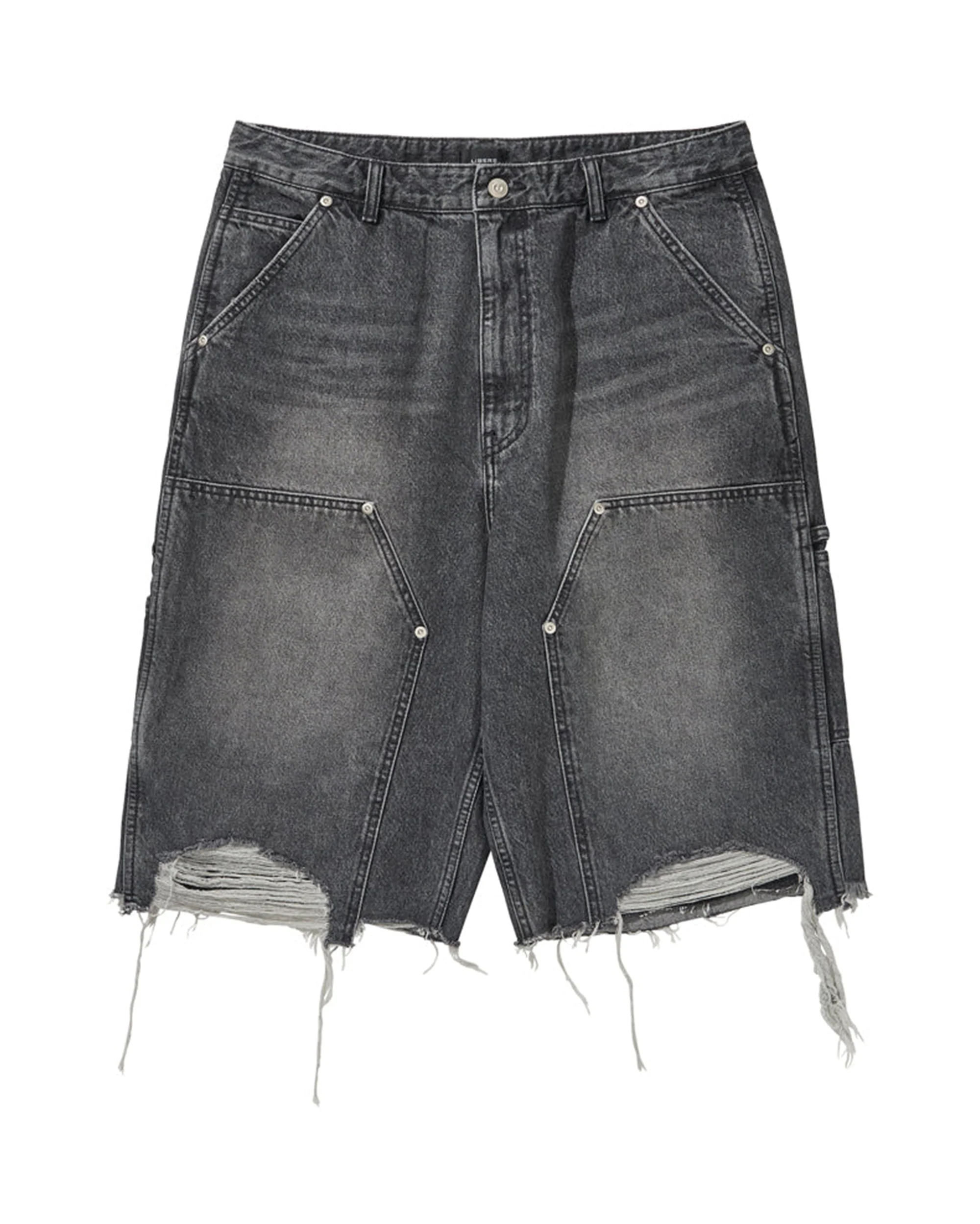 WORK HALF PANTS / BLACK