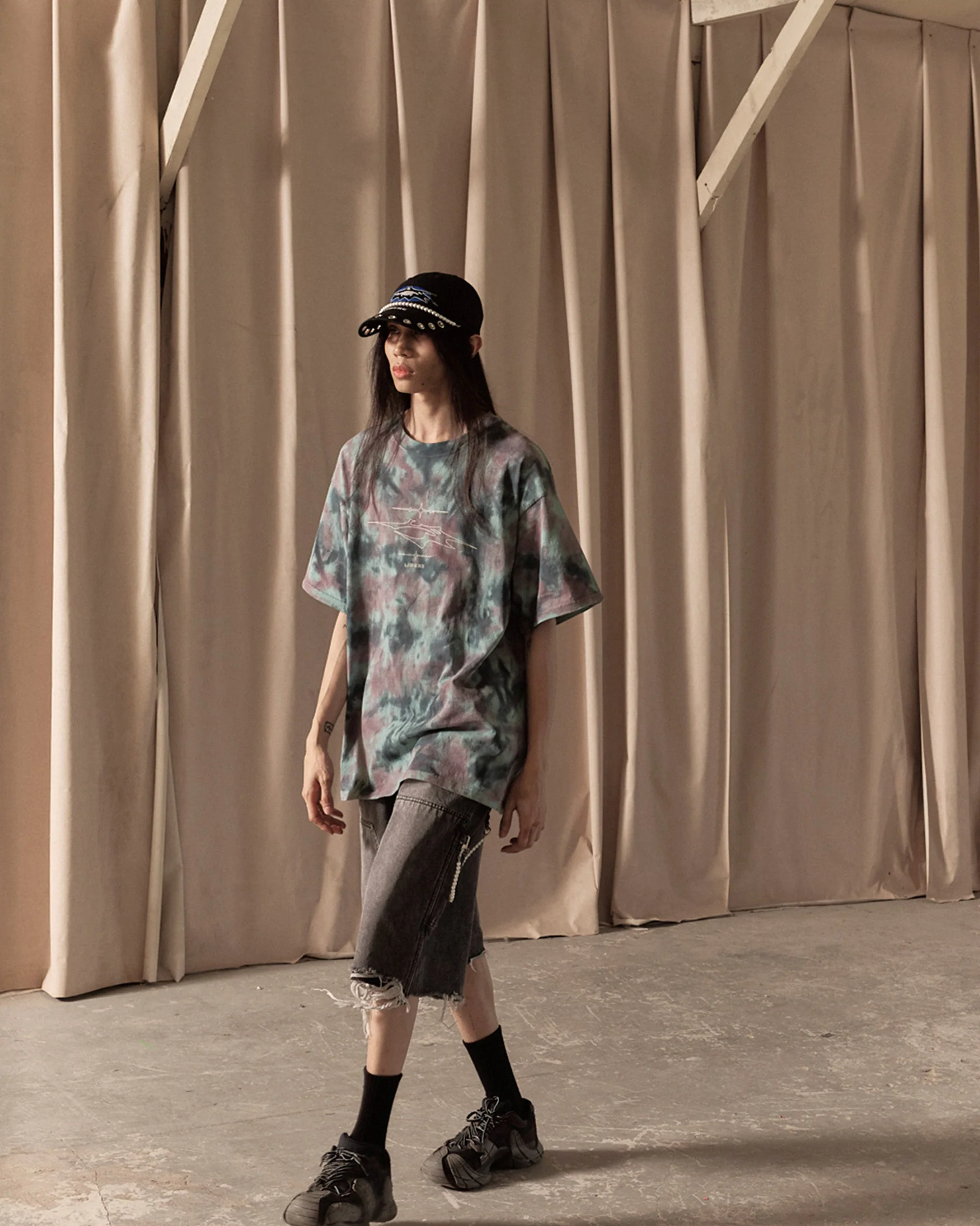 WORK HALF PANTS / BLACK - Image 16