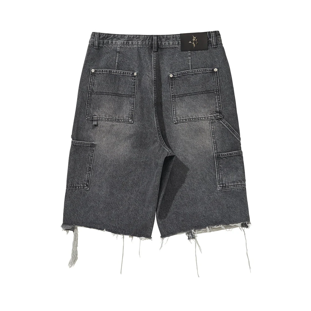 WORK HALF PANTS / BLACK - Image 21