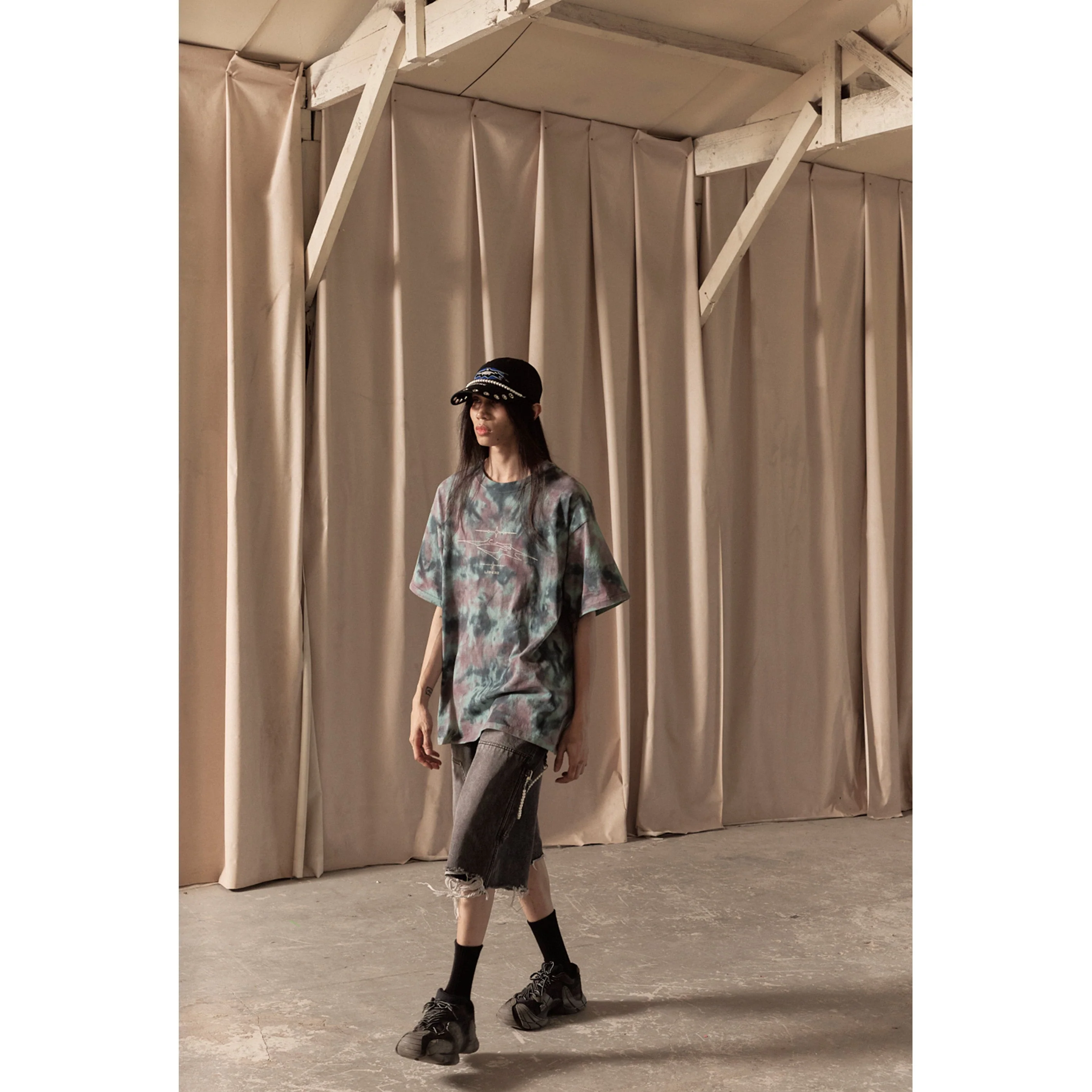 WORK HALF PANTS / BLACK - Image 37