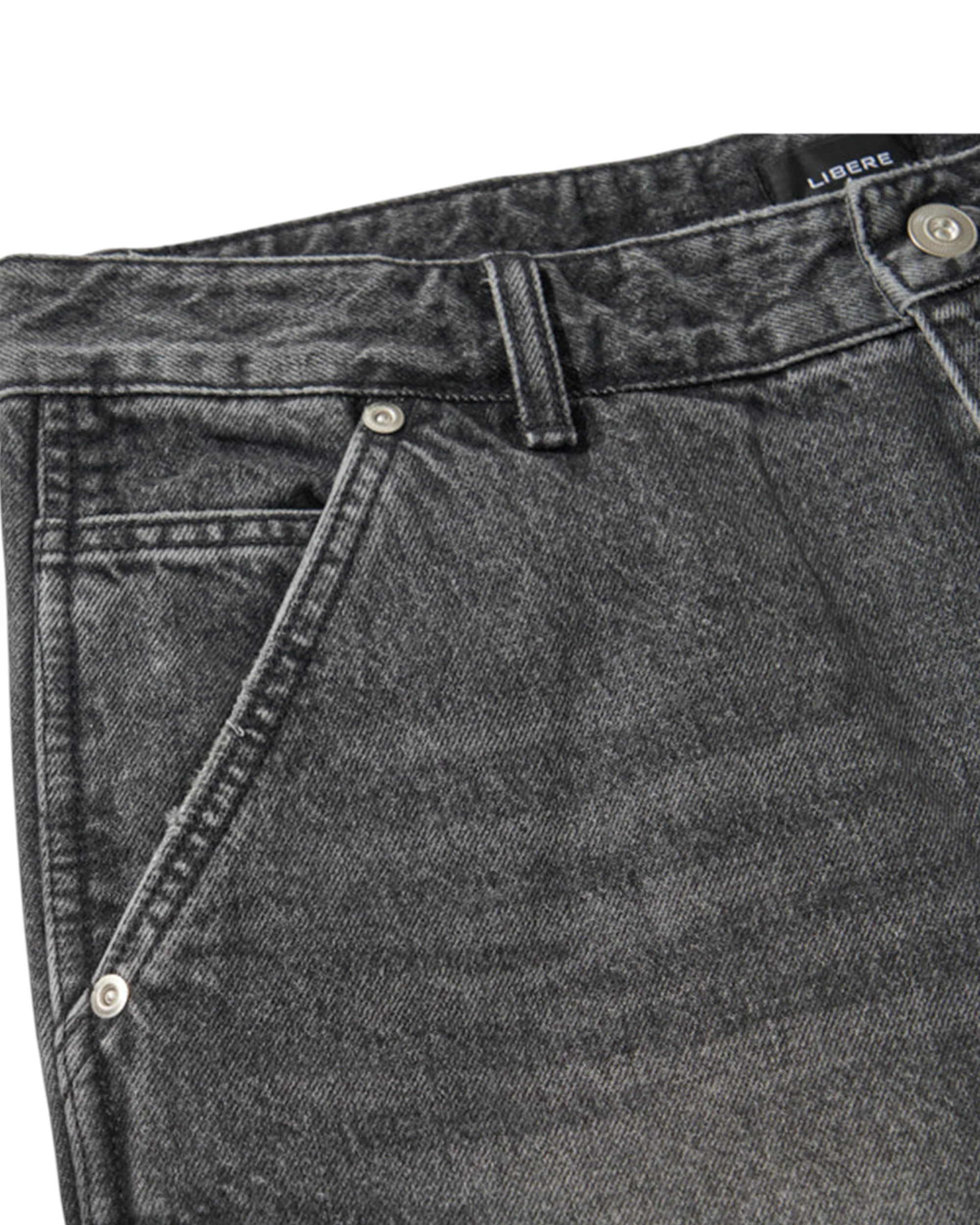 WORK HALF PANTS / BLACK - Image 5