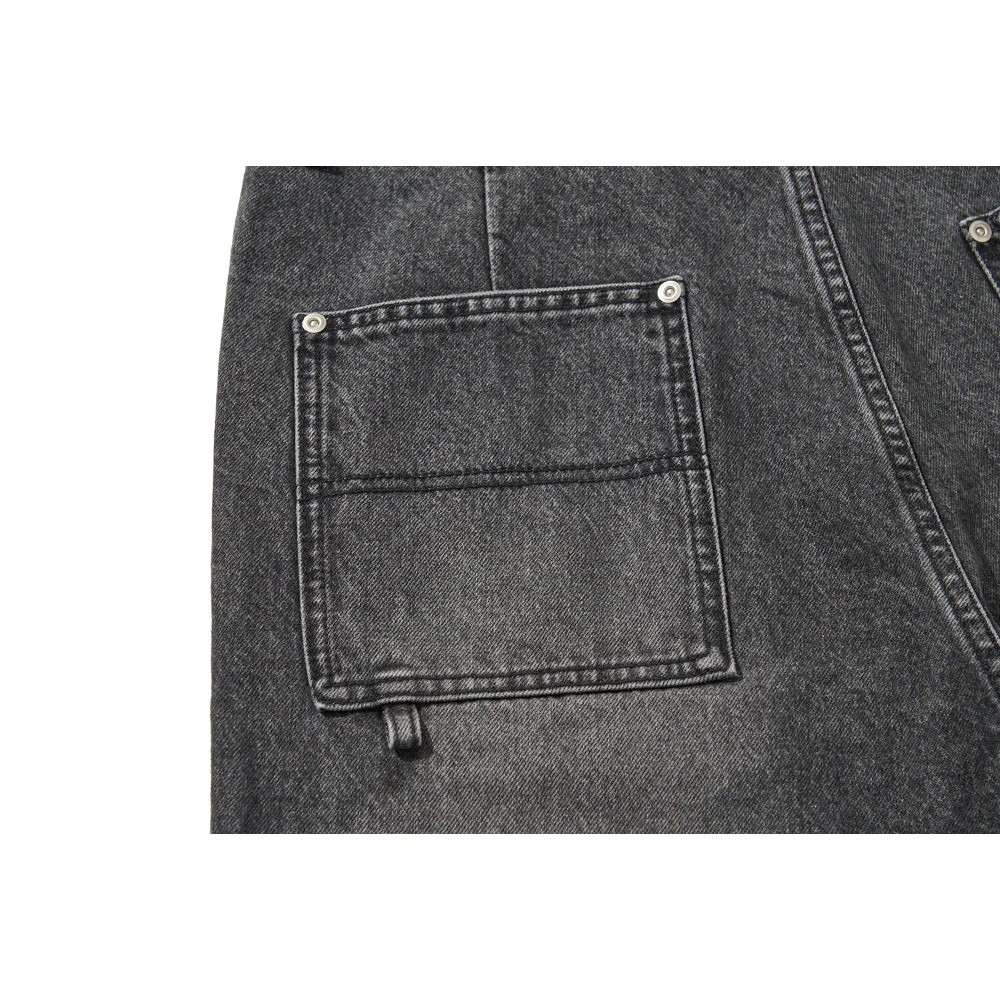 WORK HALF PANTS / BLACK - Image 52