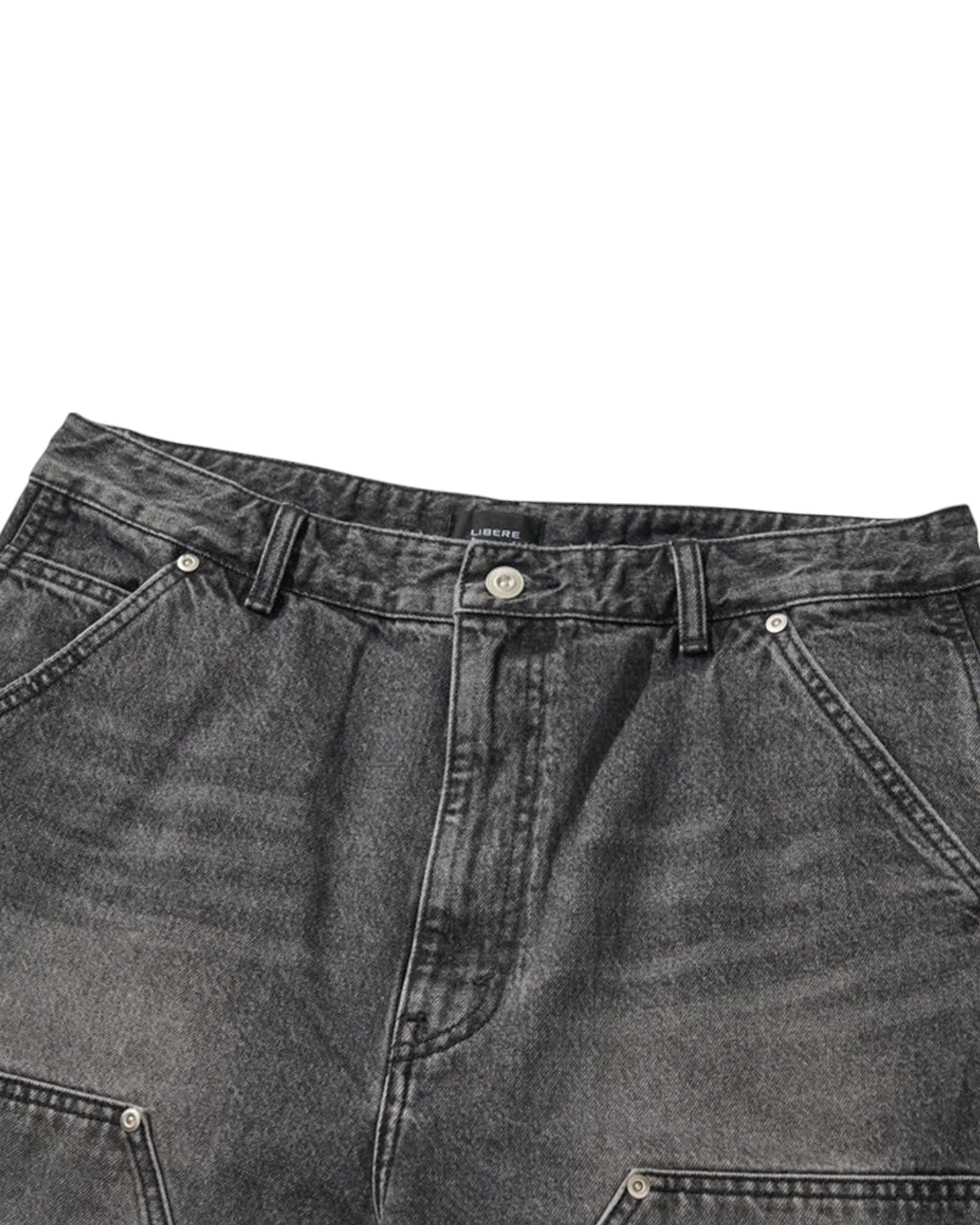 WORK HALF PANTS / BLACK - Image 6