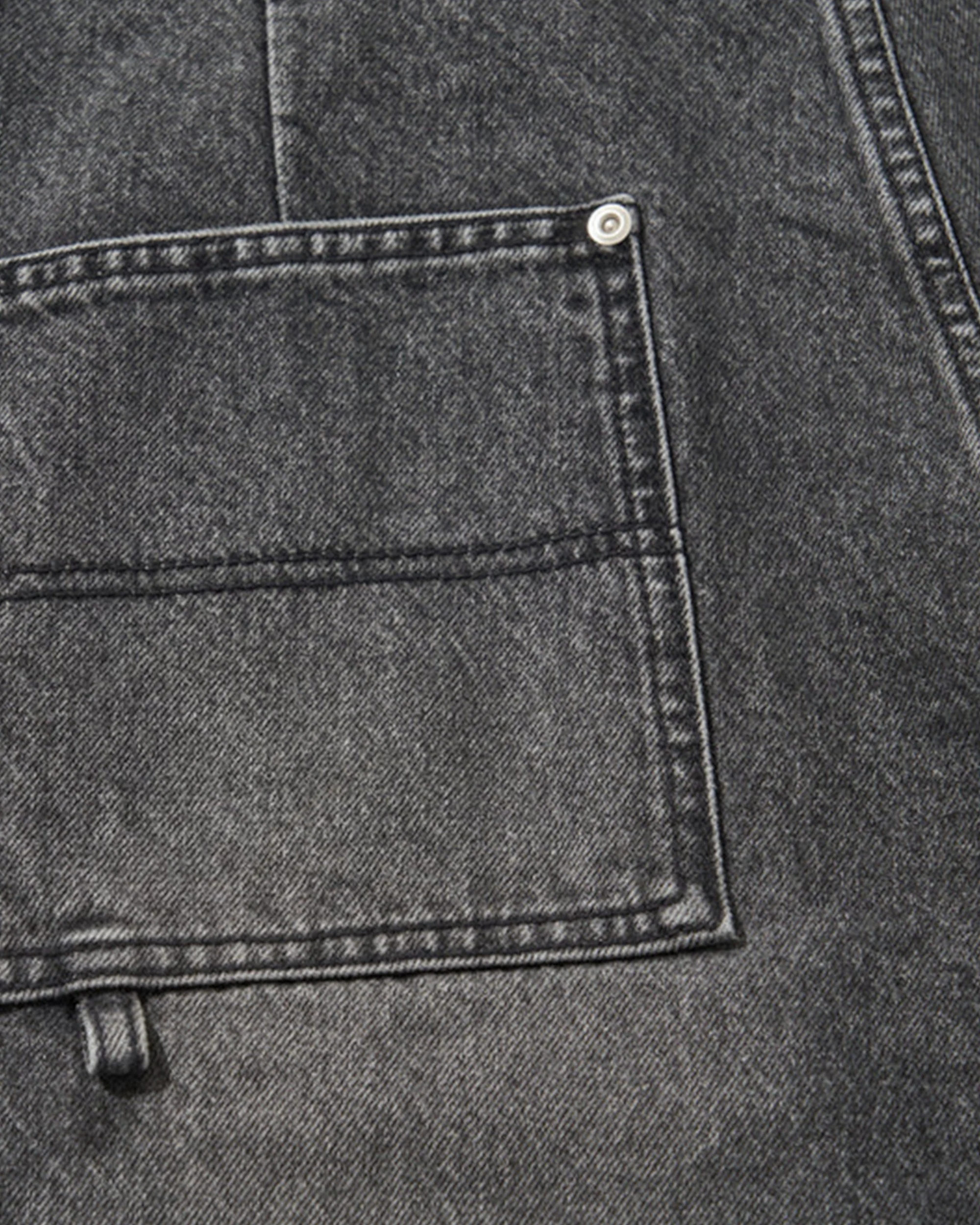WORK HALF PANTS / BLACK - Image 8