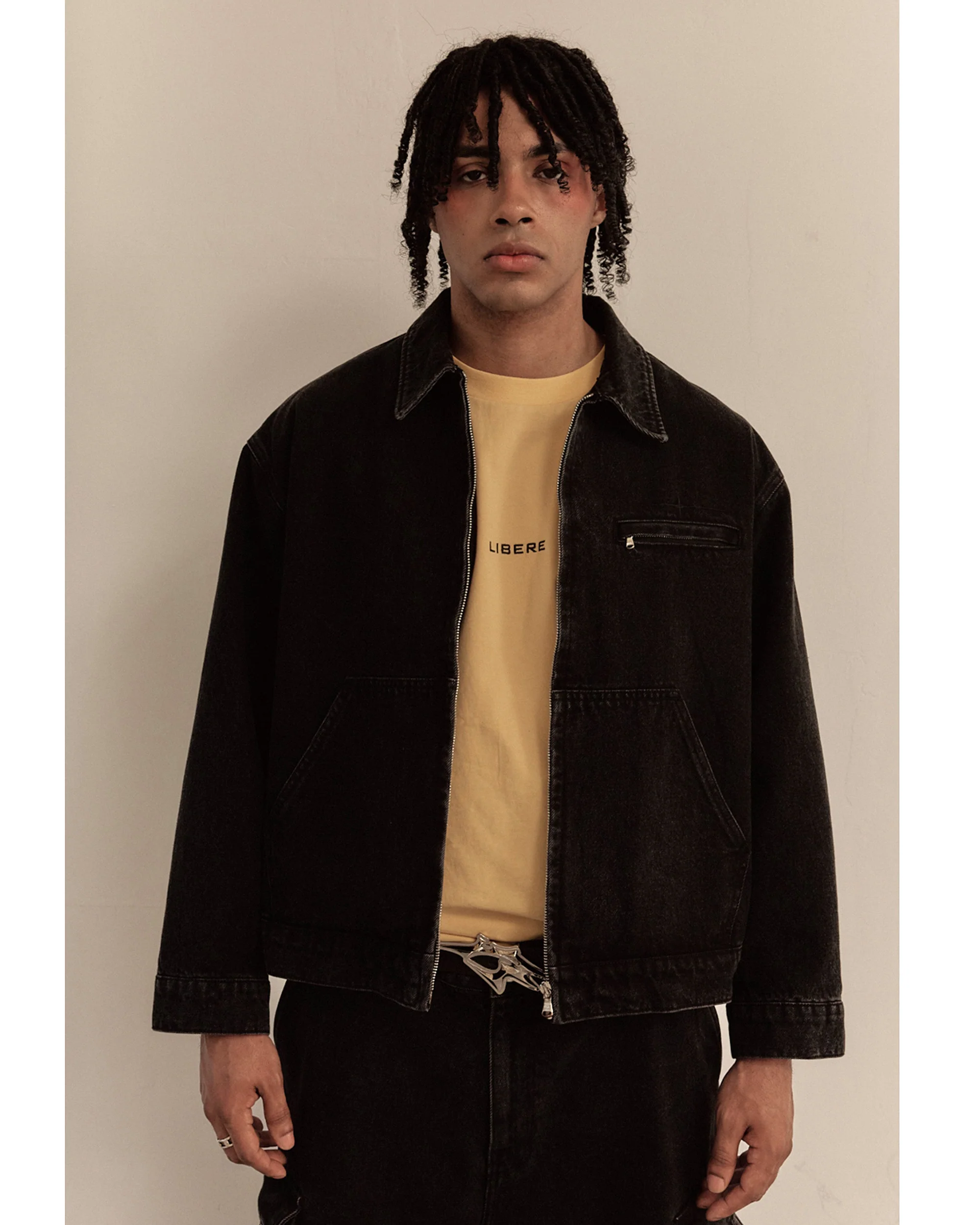 WORK JACKET / BLACK - Image 4