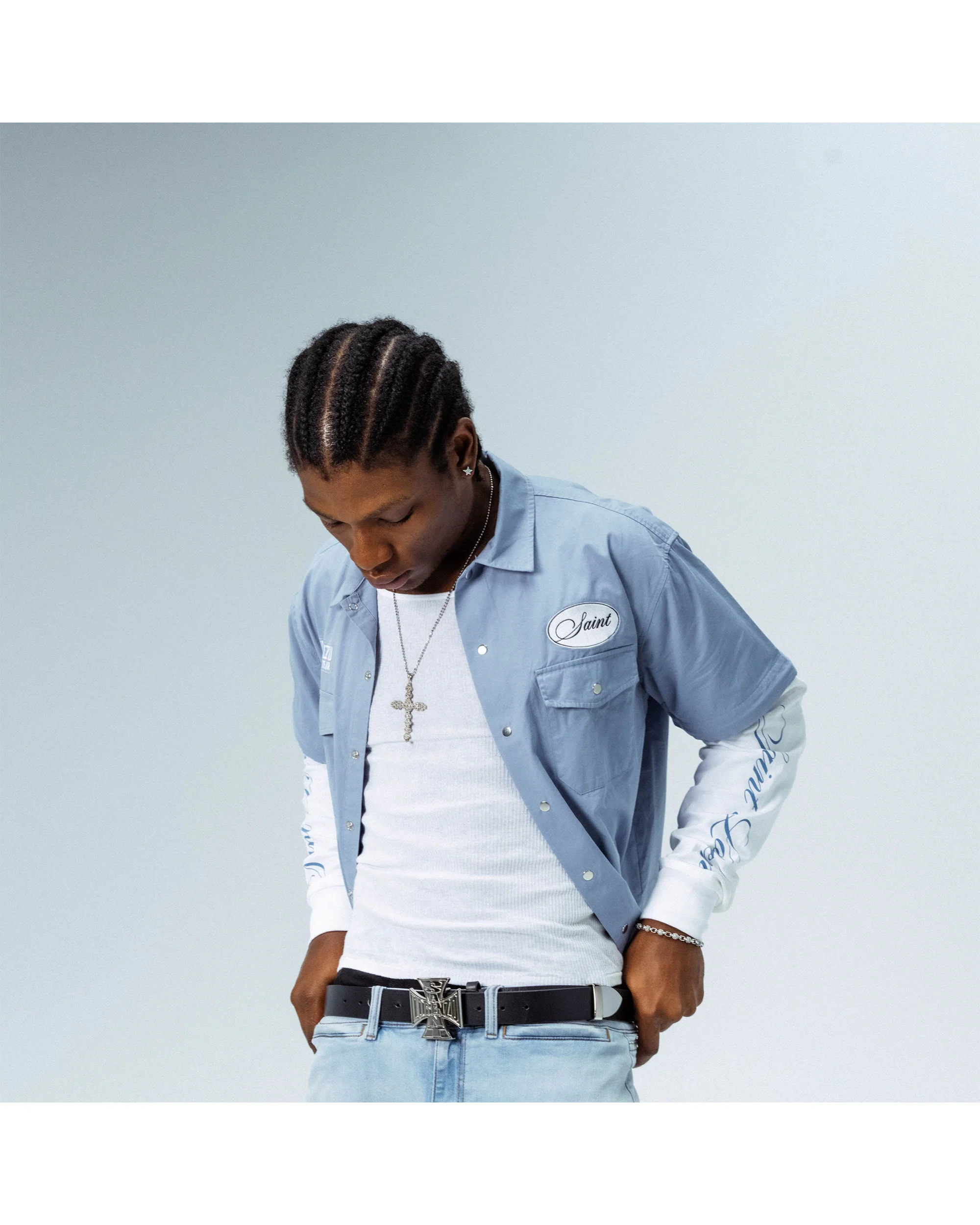 WORKWEAR SHIRT [BLUE] - Image 2