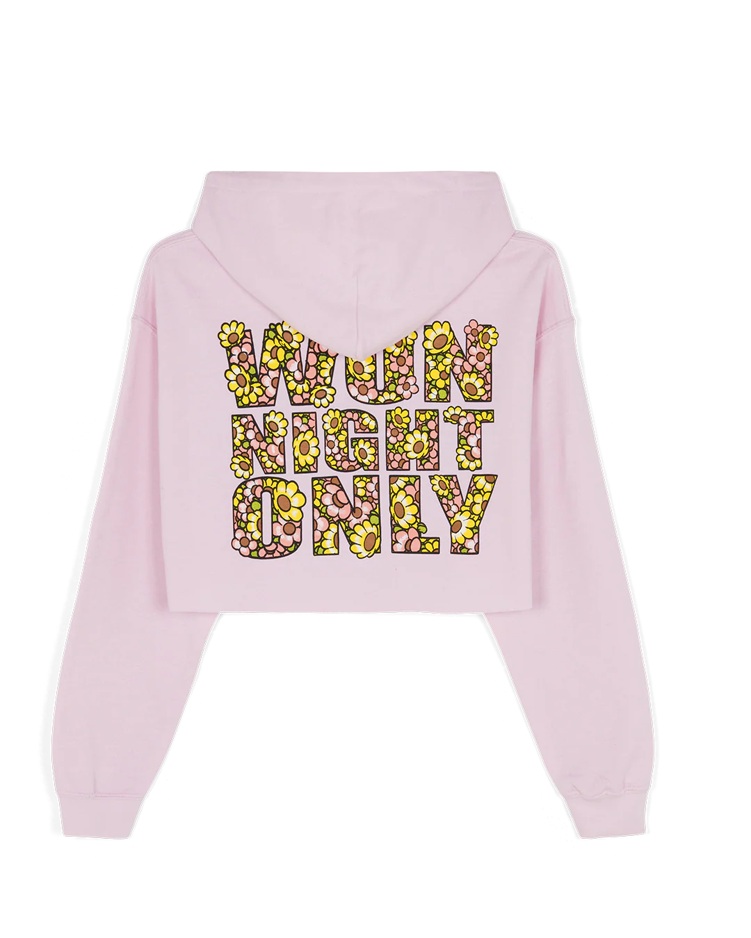 WUN NIGHT ONLY CROPPED HOODIE - Image 2