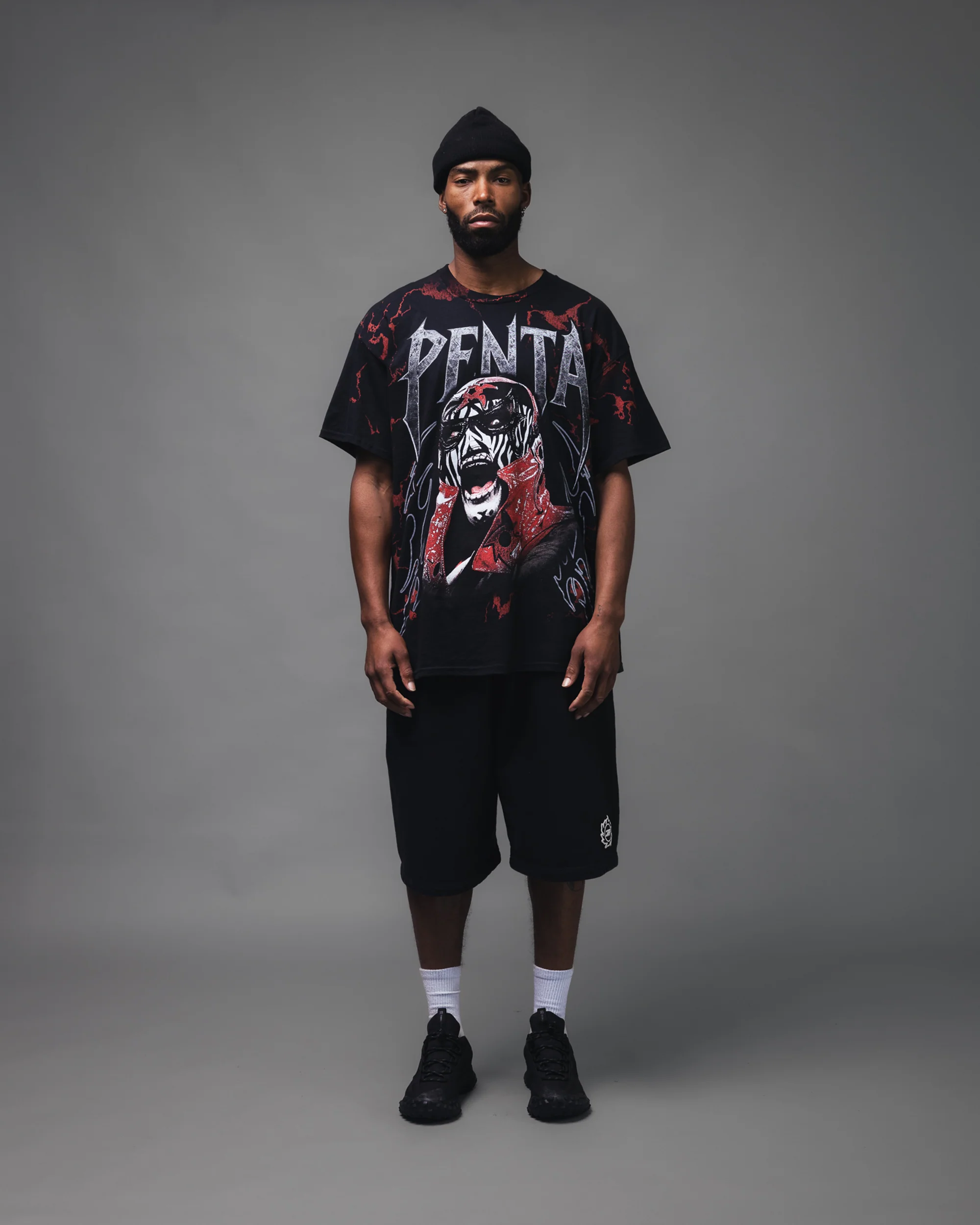 WWE HARDCORE PENTA TEE BLACK - Image 6
