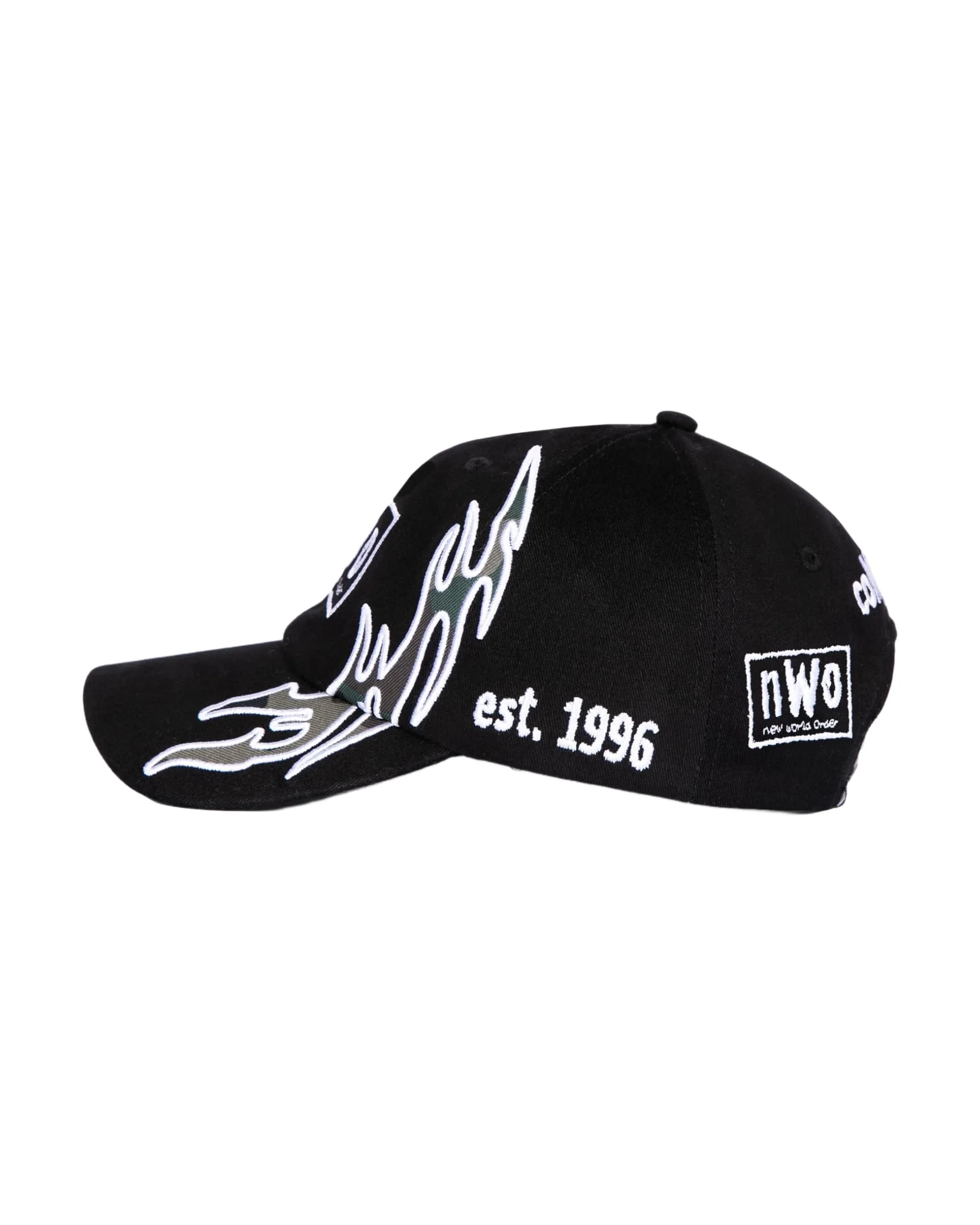 WWE NWO 4 LIFE DAD HAT BLACK - Image 3
