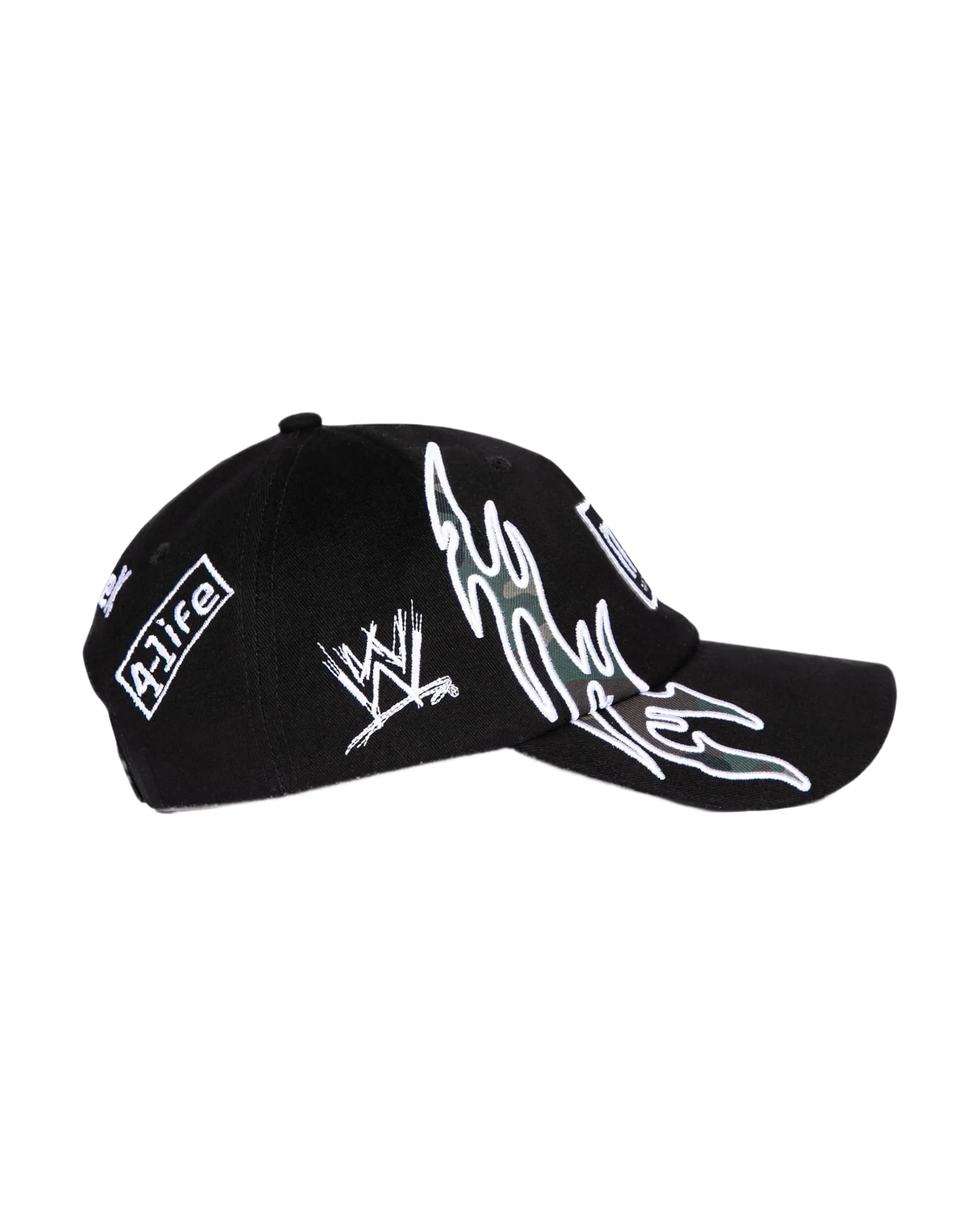 WWE NWO 4 LIFE DAD HAT BLACK - Image 5