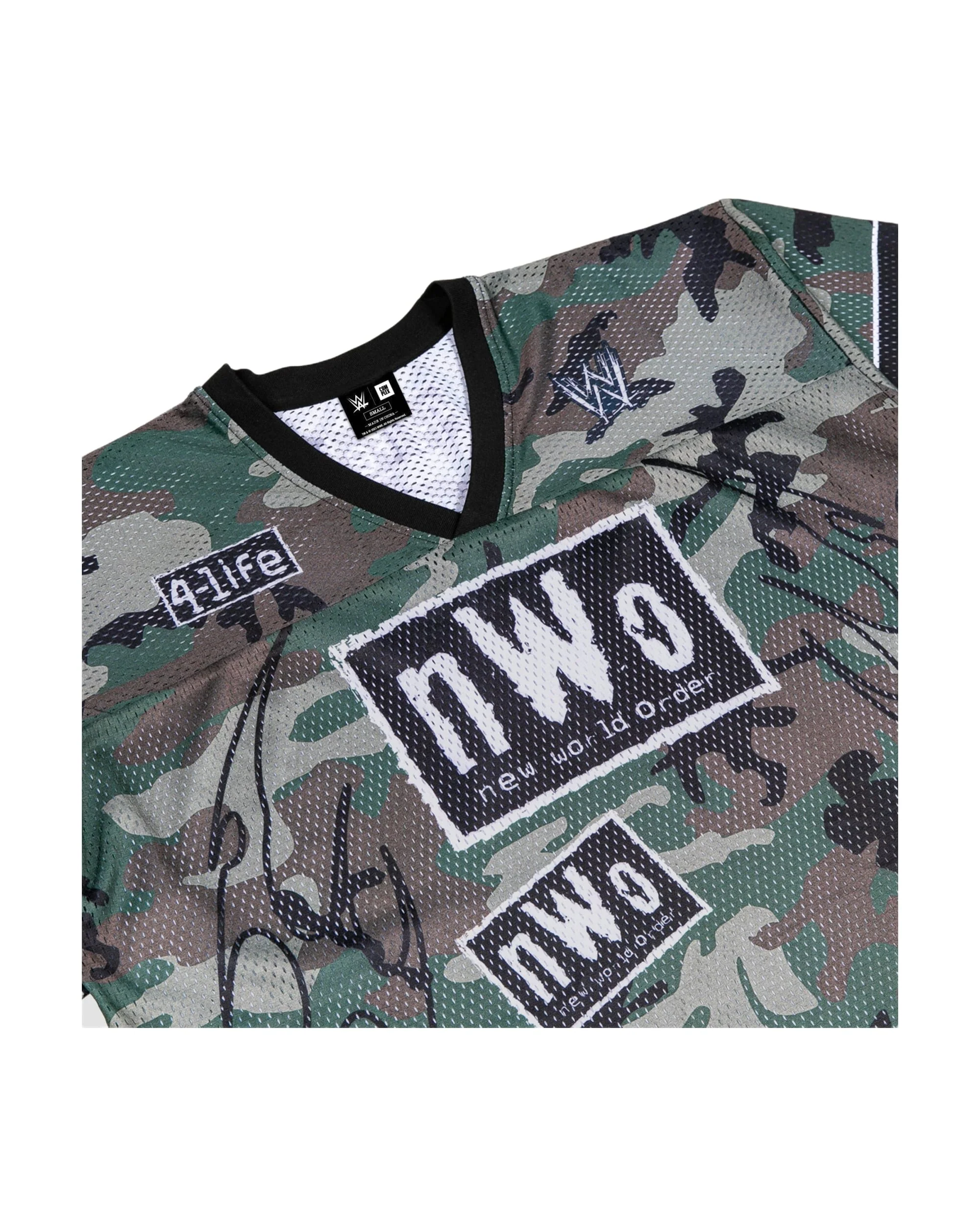 WWE NWO MESH FOOTBALL JERSEY CAMOUFLAGE - Image 3