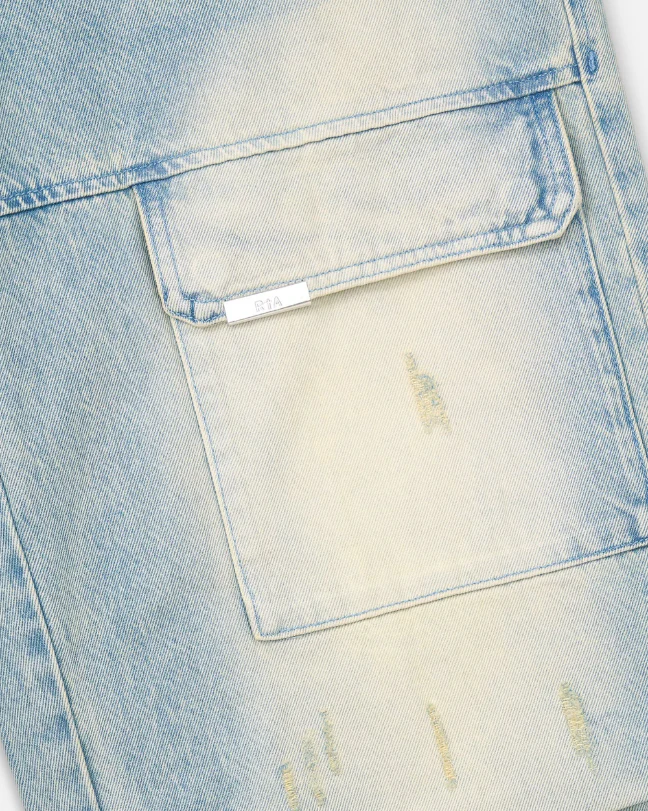 WYLIE CARGO JEAN | BLUE CLOUDS - Image 6