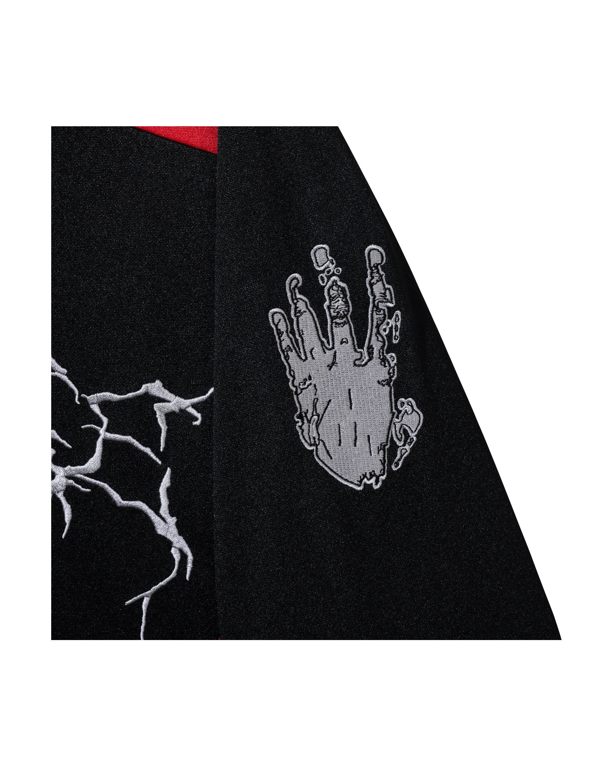X BROKEN HEART 17 MOTO JERSEY BLACK/RED - Image 4