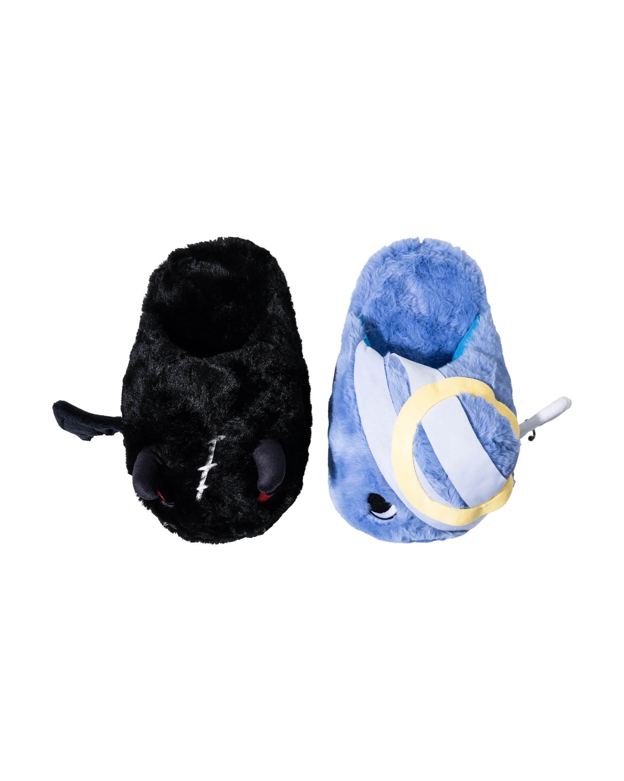 X CHIBI SLIPPERS BLACK/BLUE - Image 2