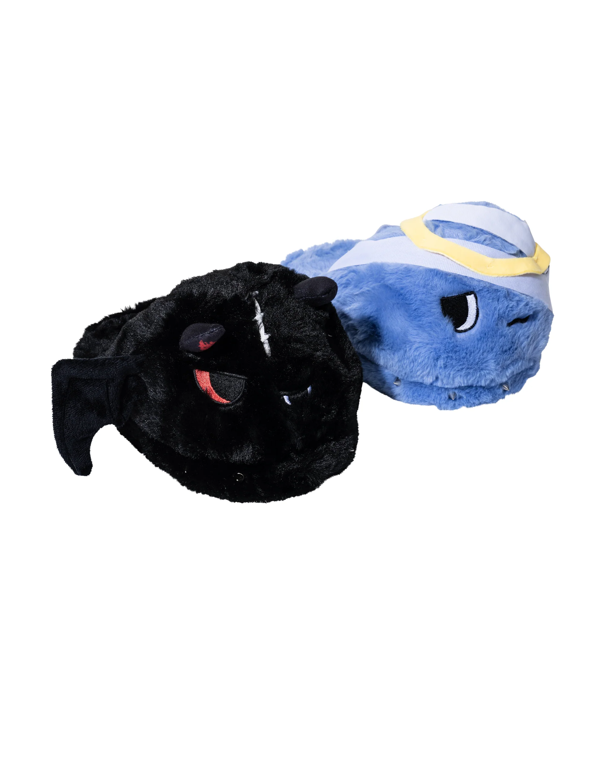 X CHIBI SLIPPERS BLACK/BLUE - Image 6