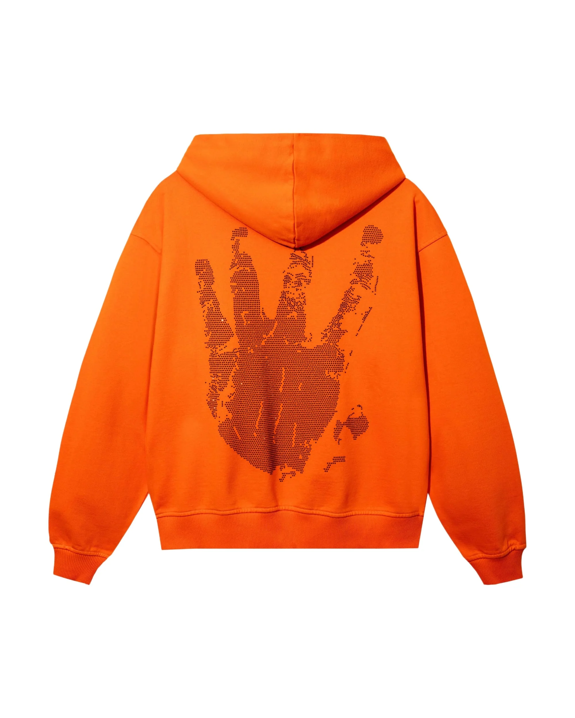 X KILL BEJEWELED ZIP ORANGE/BLACK - Image 6