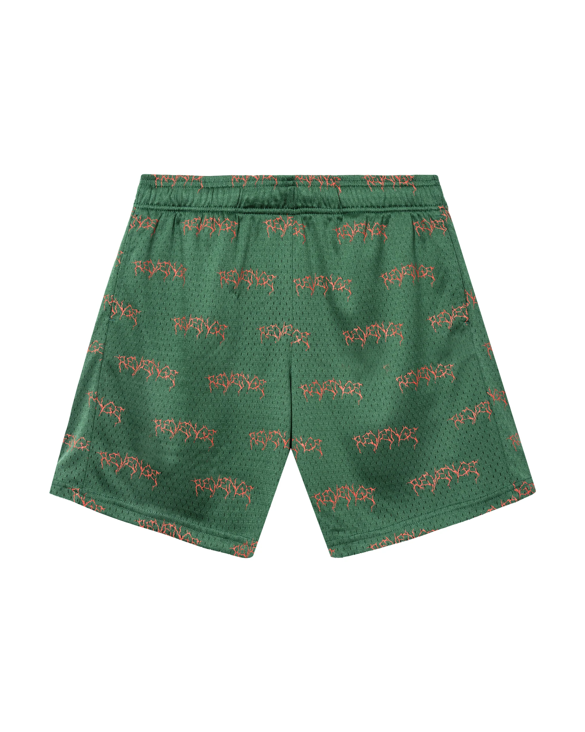 X MASSACRE SHORTS GREEN/RED