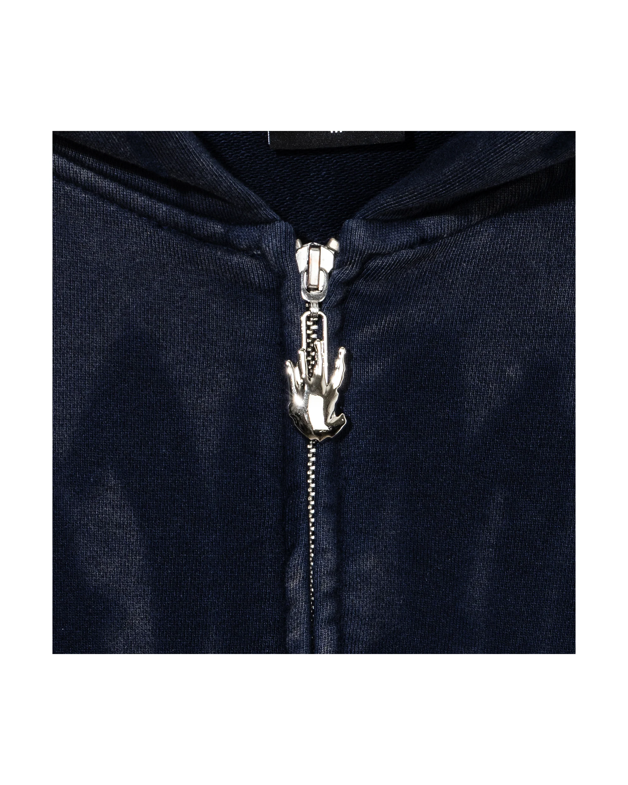 X STENCIL HEARTBREAK ZIP VINTAGE WASHED NAVY - Image 4
