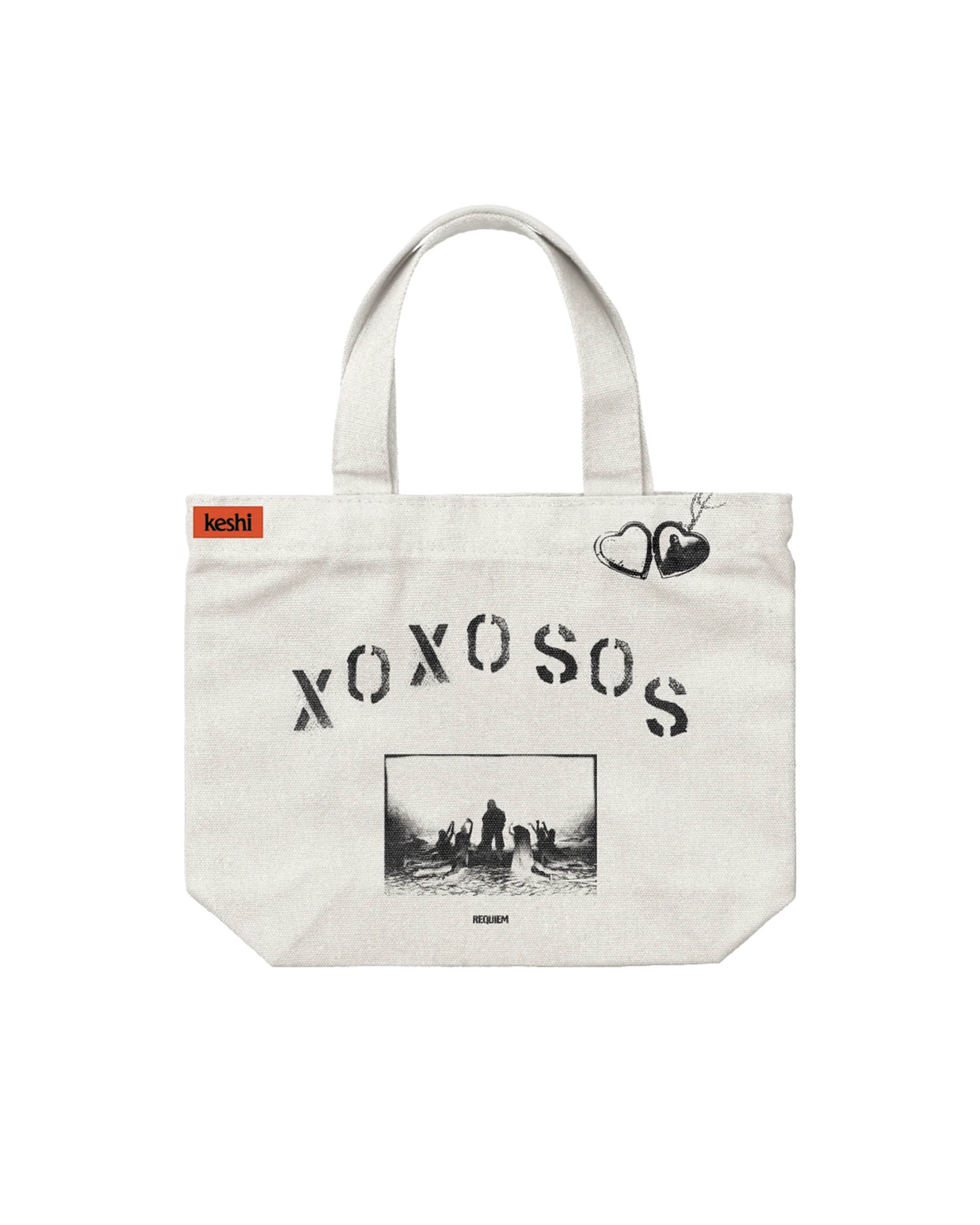 XOXOSOS Tote Bag [Cream]