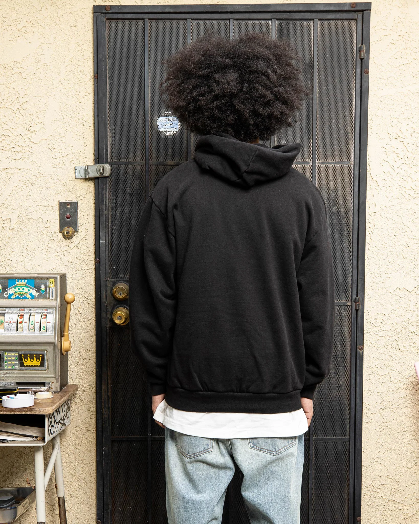 YACHT CLUB HOODIE Black - Image 4
