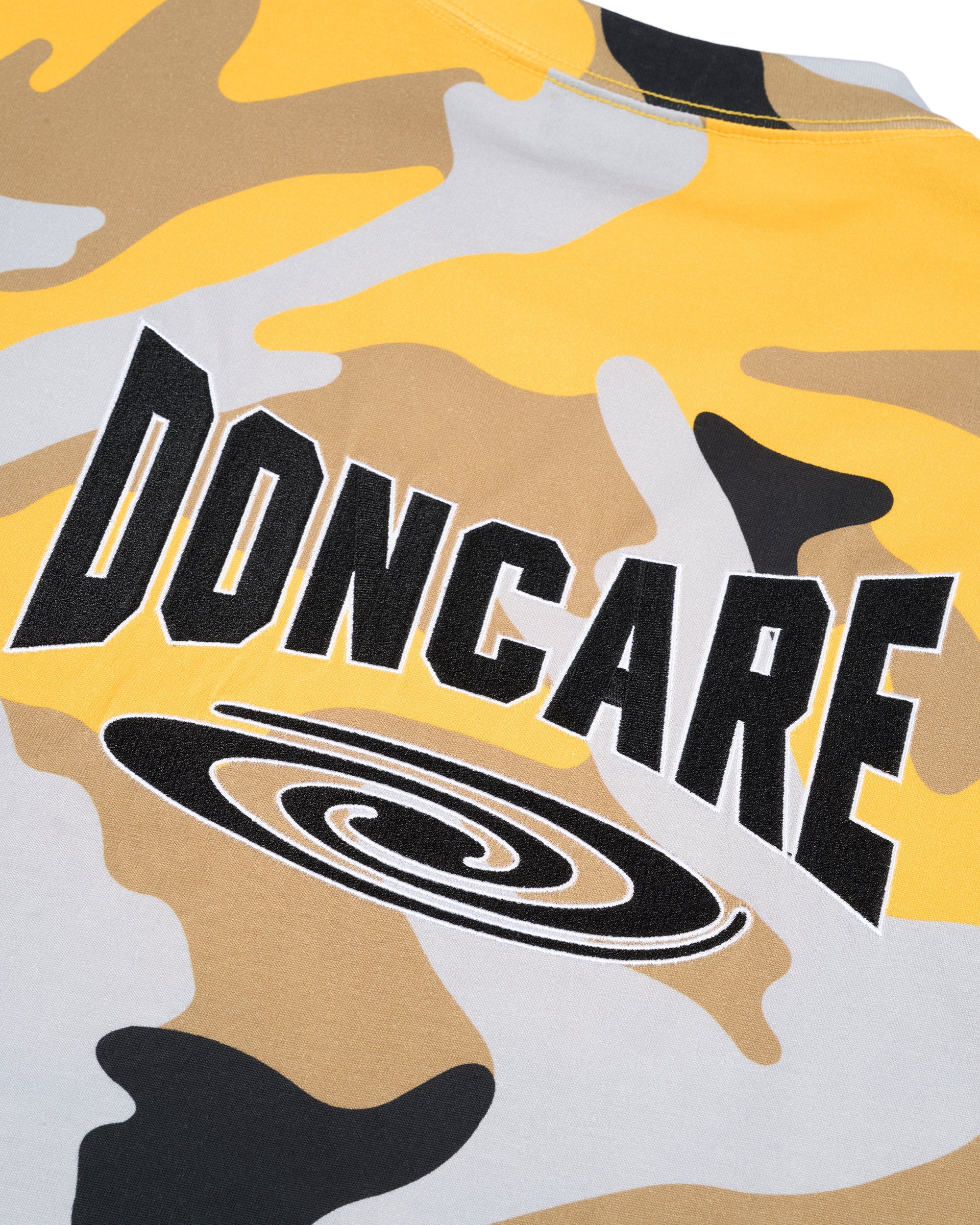 YELLOW CAMO FAUX LAYERED LONG SLEEVE T-SHIRT - Image 16
