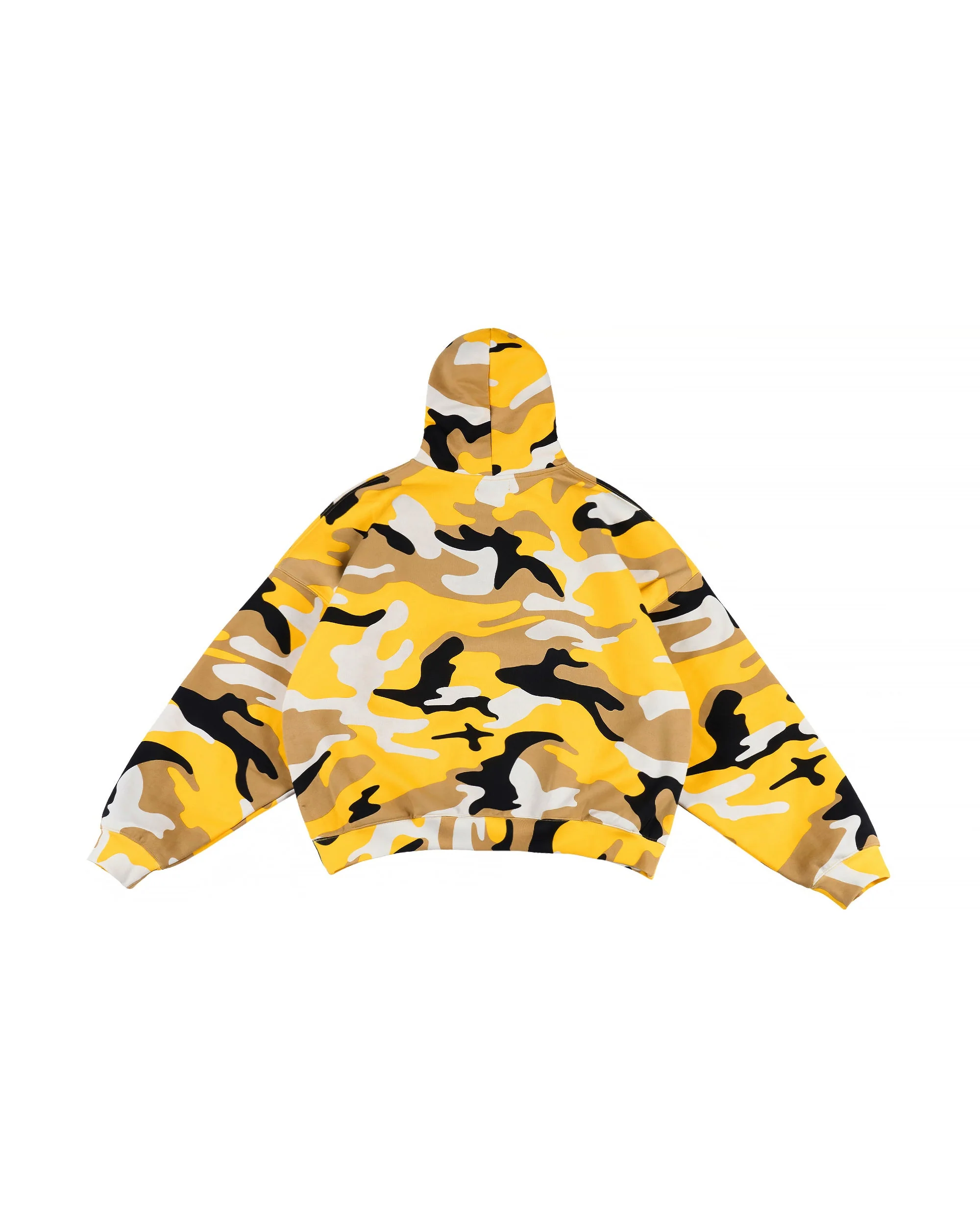 YELLOW CAMO HOODIE - Image 2