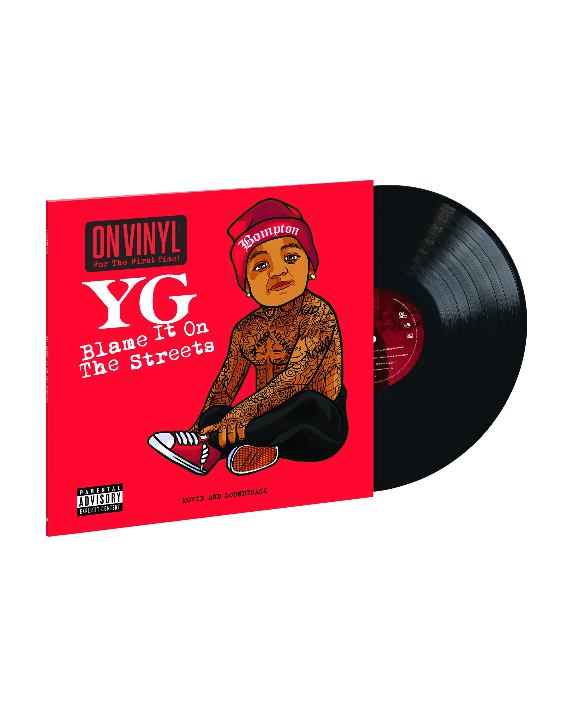 YG: Blame It On The Streets LP - Image 2