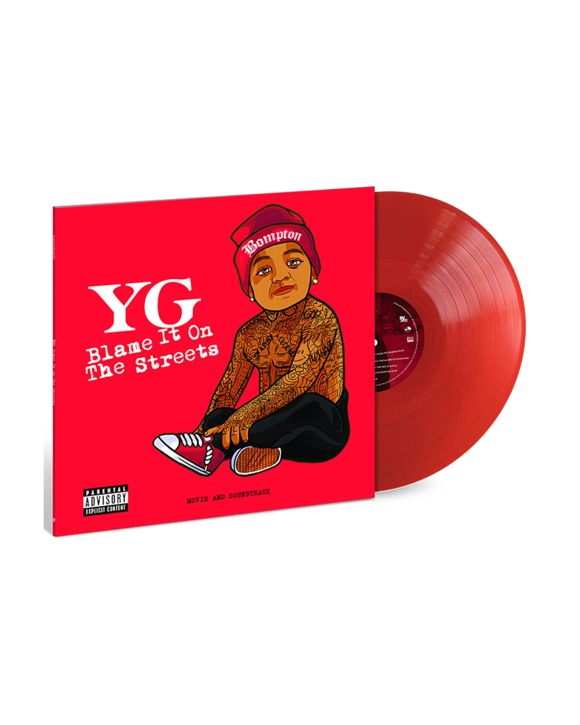 YG: Blame It On The Streets Translucent Red LP