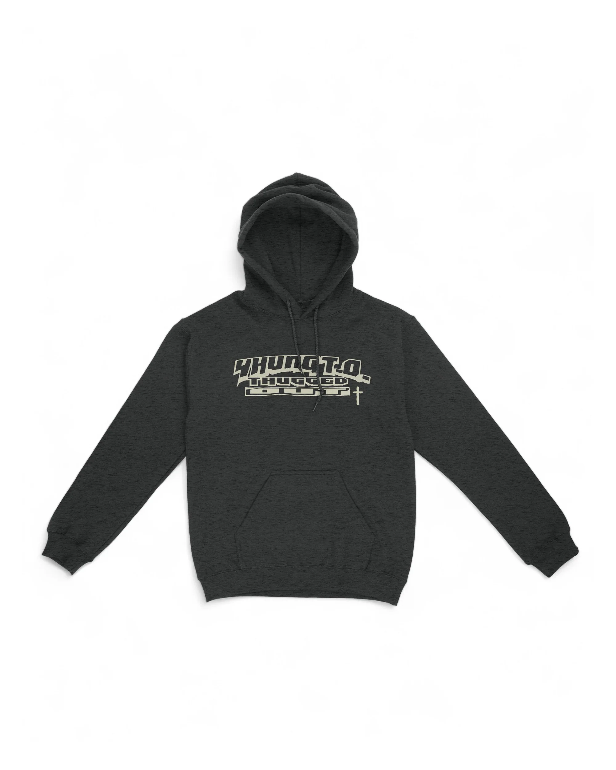 Yhung T.O. - Thugged Out Charcoal Hoodie