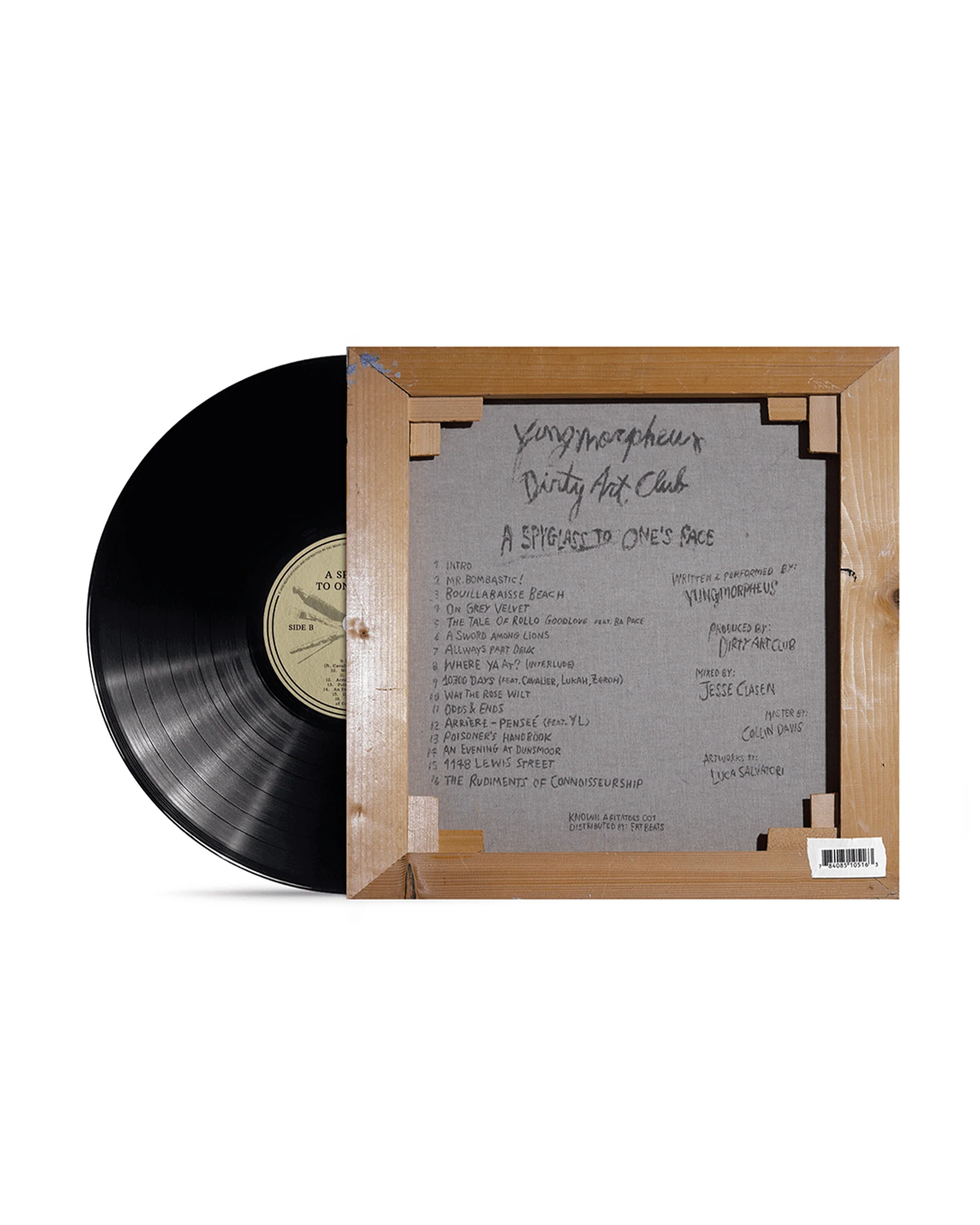 YUNGMORPHEUS & Dirty Art Club - A Spyglass to One’s Face (LP, CD) - Image 3