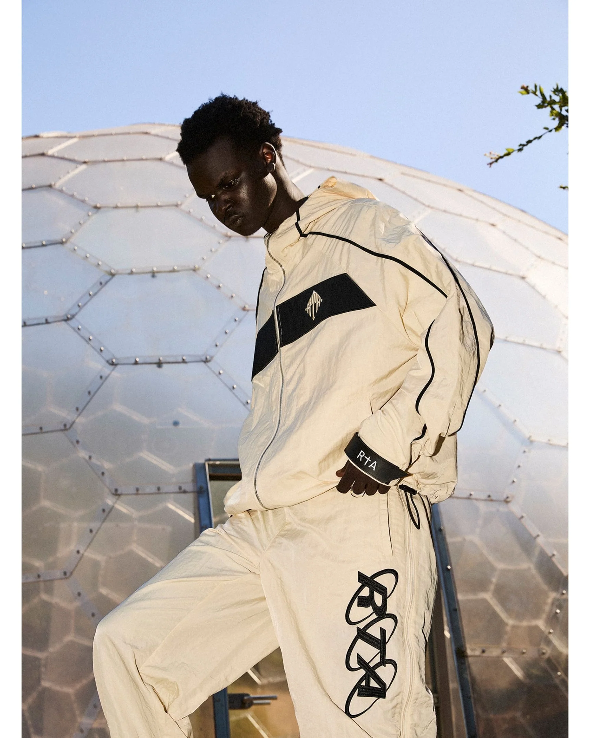 ZAYDEN WINDBREAKER JACKET | RAW SAND - Image 4