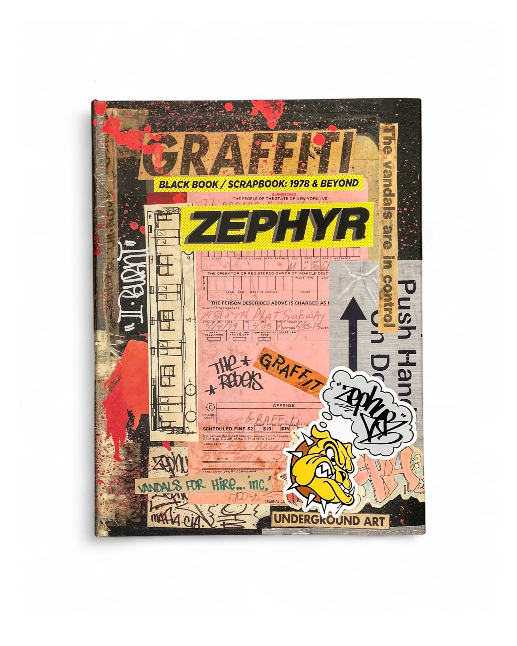 ZEPHYR "Graffiti Black Book/Scrapbook: 1978 & Beyond" Book