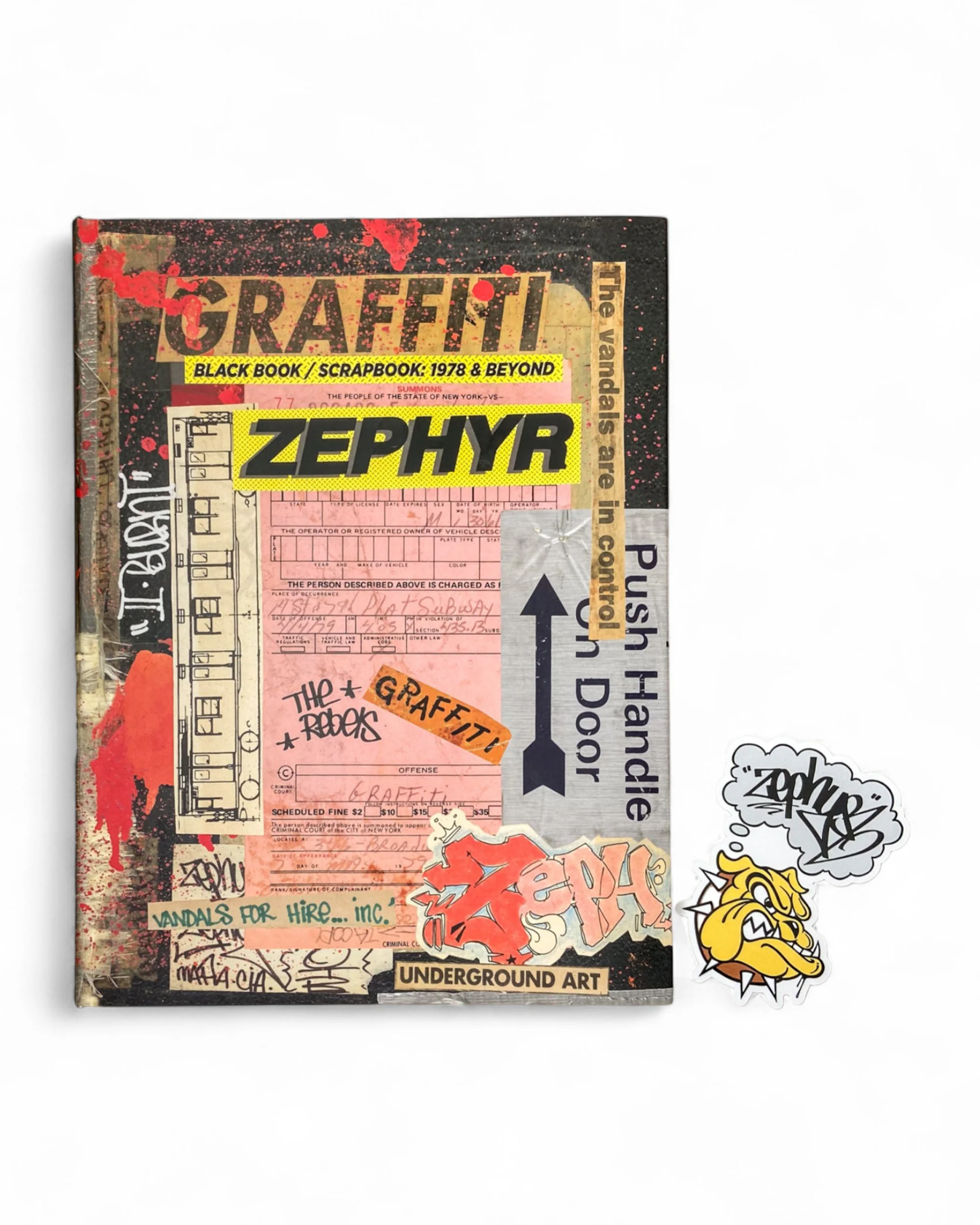 ZEPHYR "Graffiti Black Book/Scrapbook: 1978 & Beyond" Book - Image 4