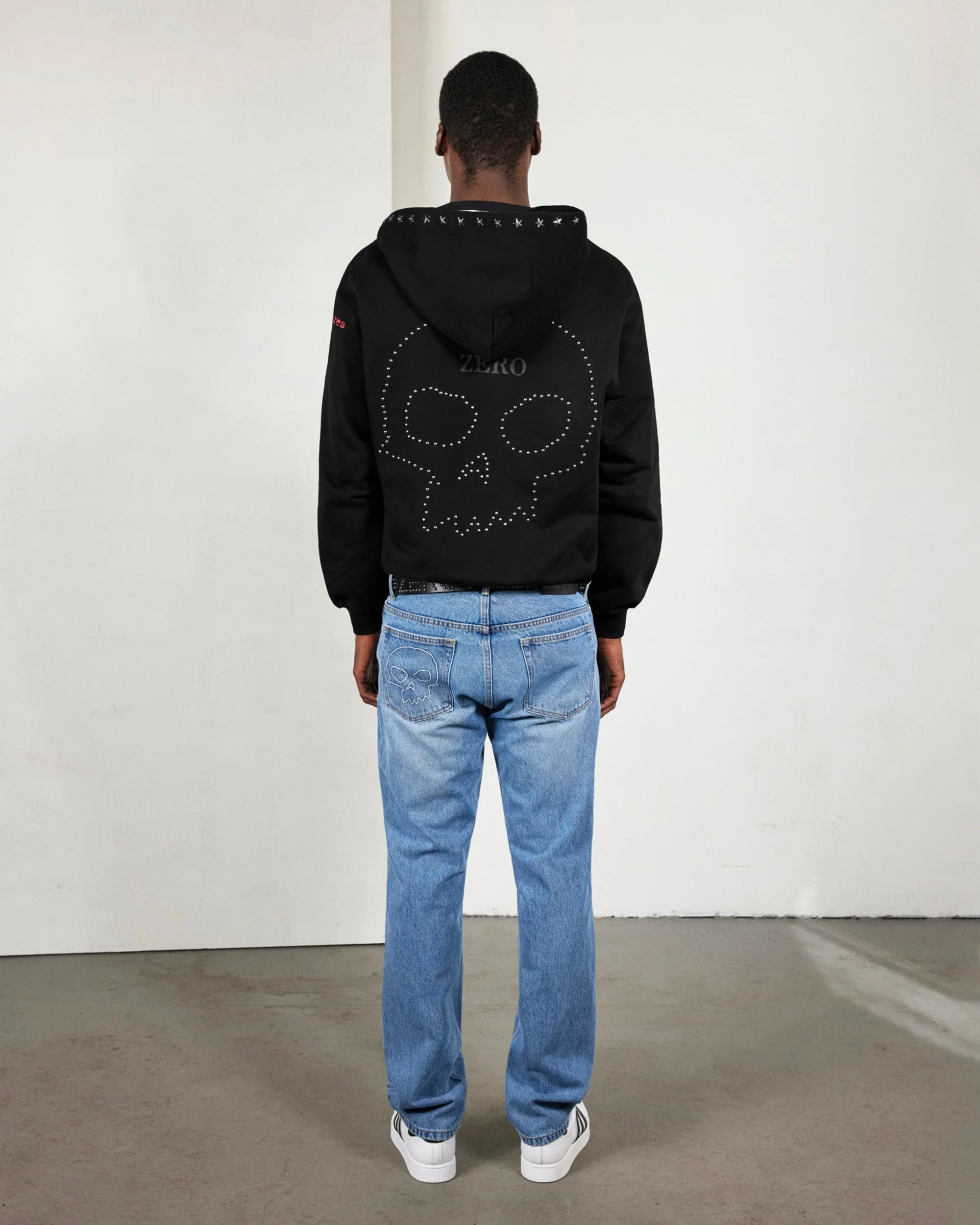 ZERO STUDDED HOODIE - Image 4