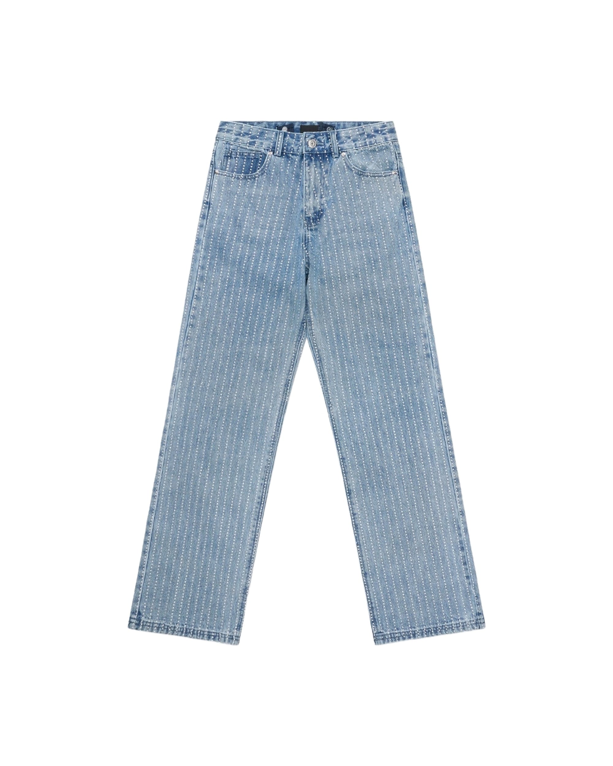 ZOE SKINNY JEAN | LIGHT WASH CRYSTALS
