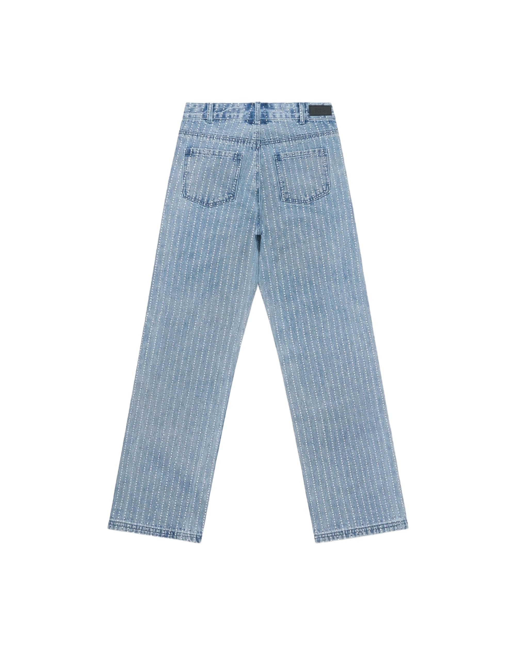 ZOE SKINNY JEAN | LIGHT WASH CRYSTALS - Image 2