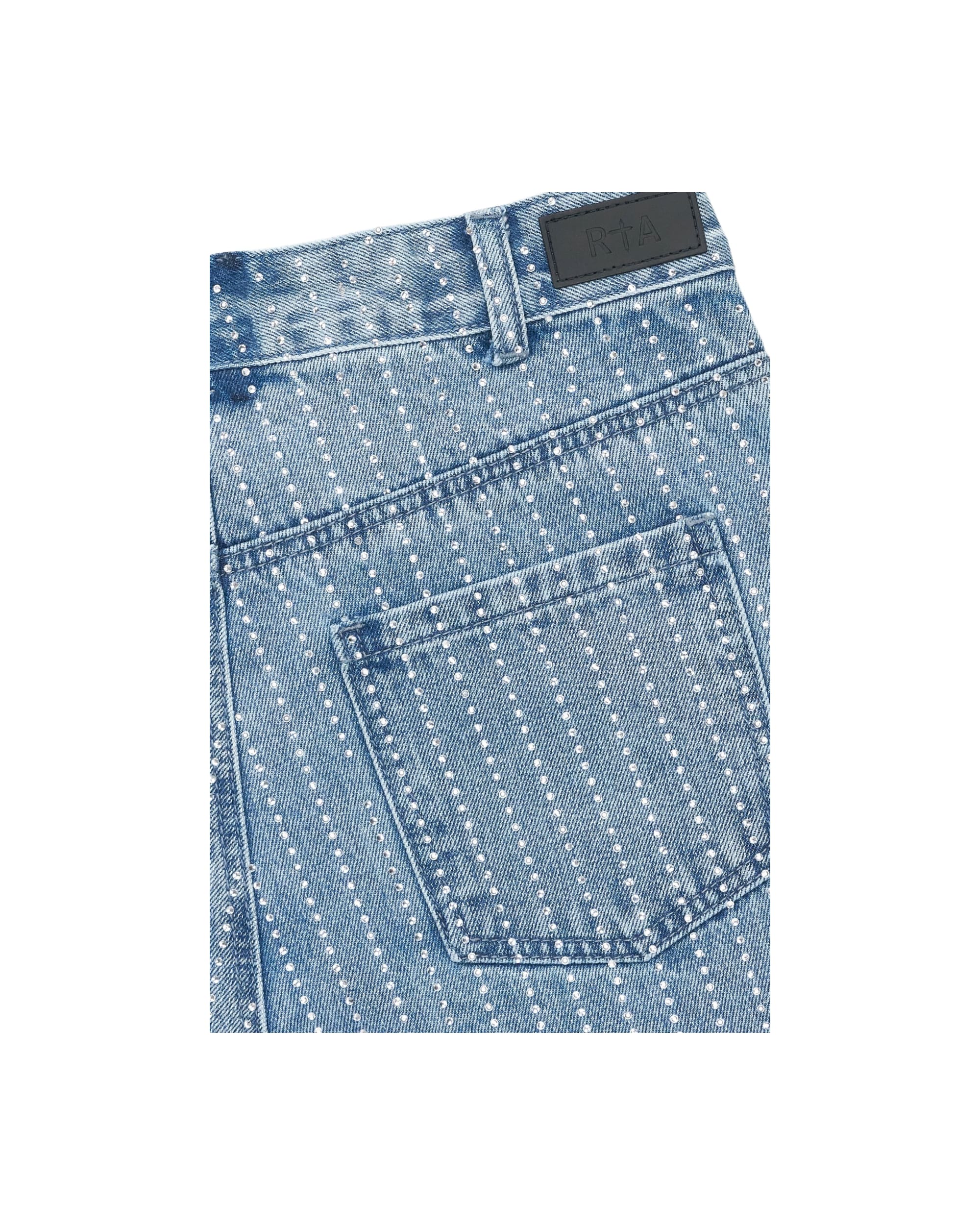 ZOE SKINNY JEAN | LIGHT WASH CRYSTALS - Image 3